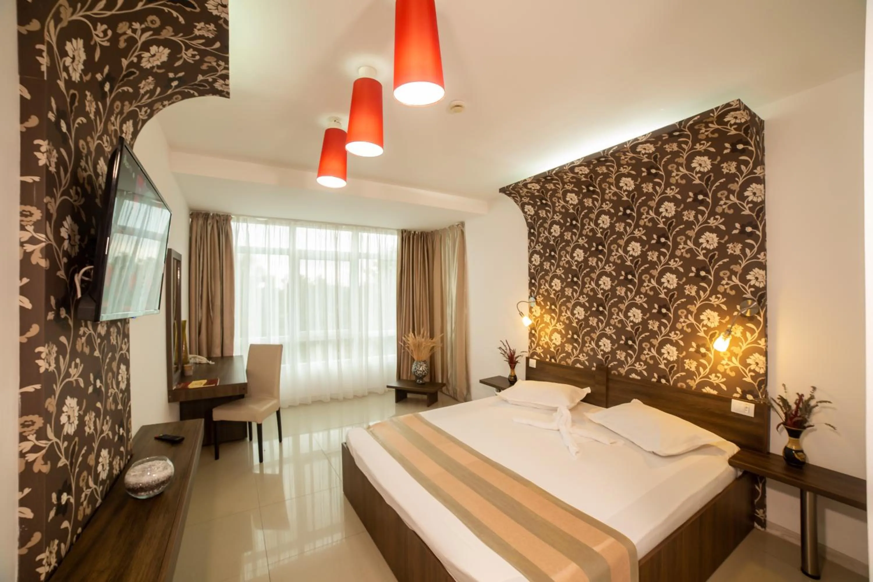 Bed in Hotel 2D Resort and Spa