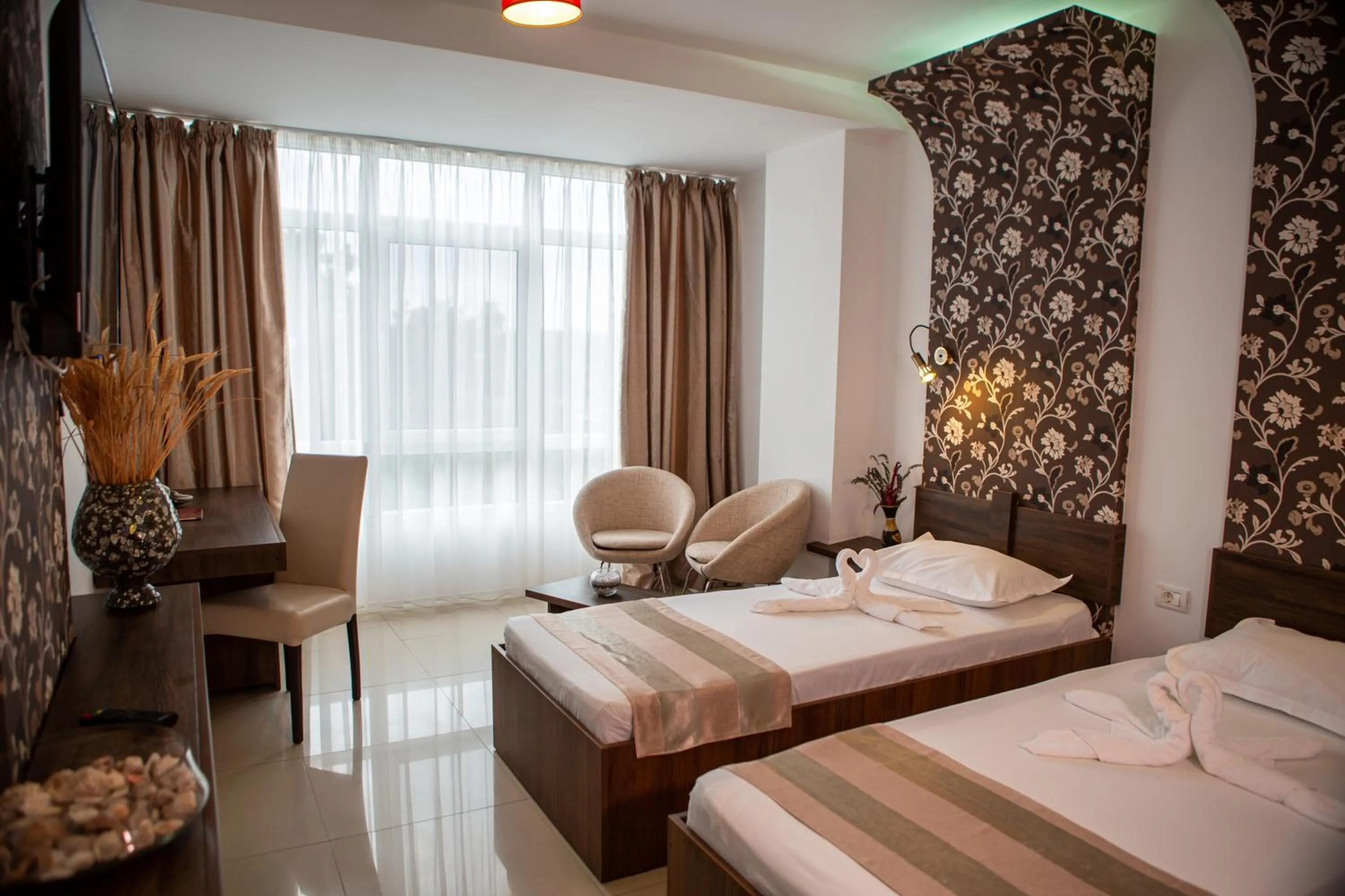 Bed in Hotel 2D Resort and Spa