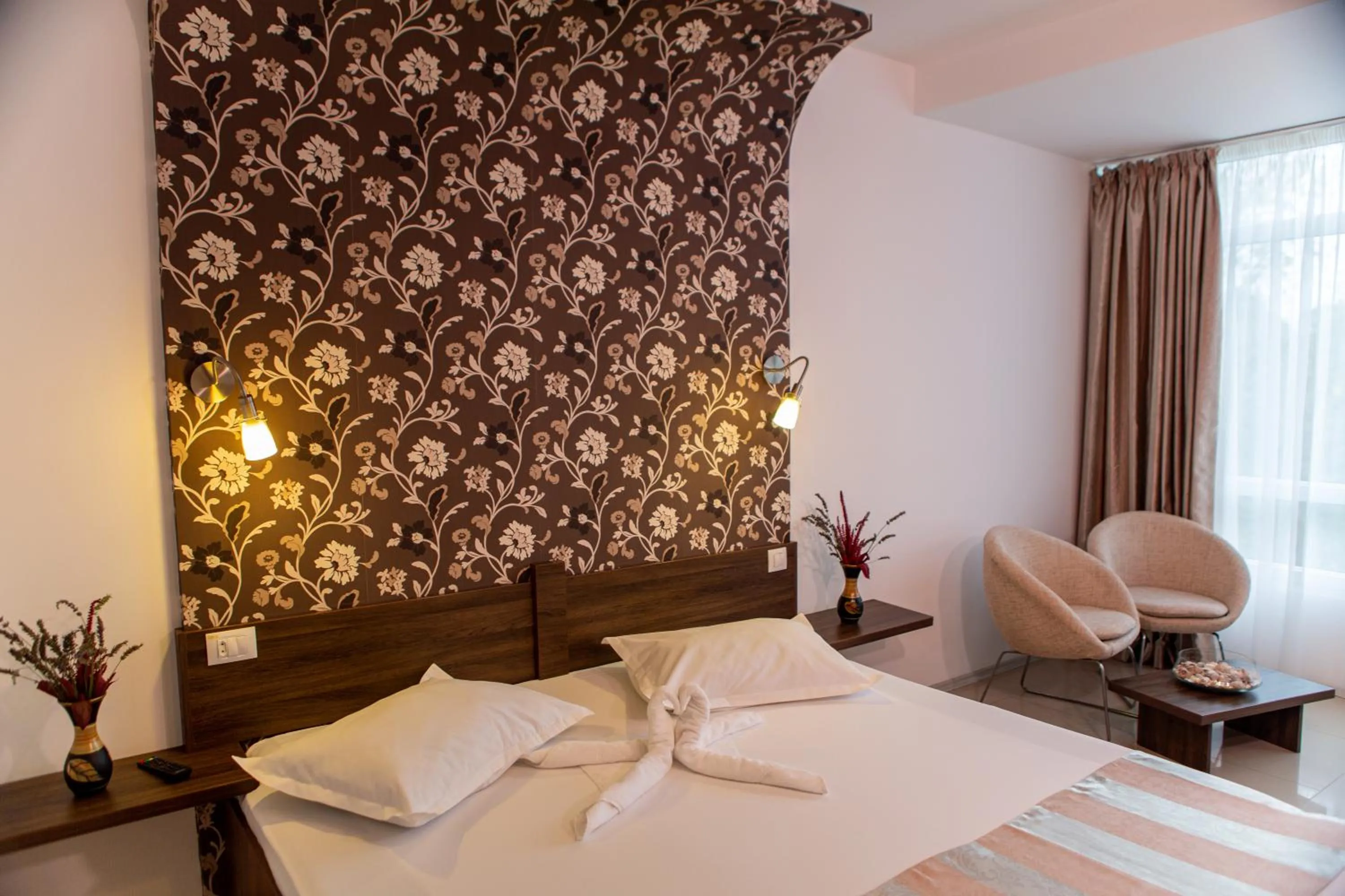 Bed in Hotel 2D Resort and Spa