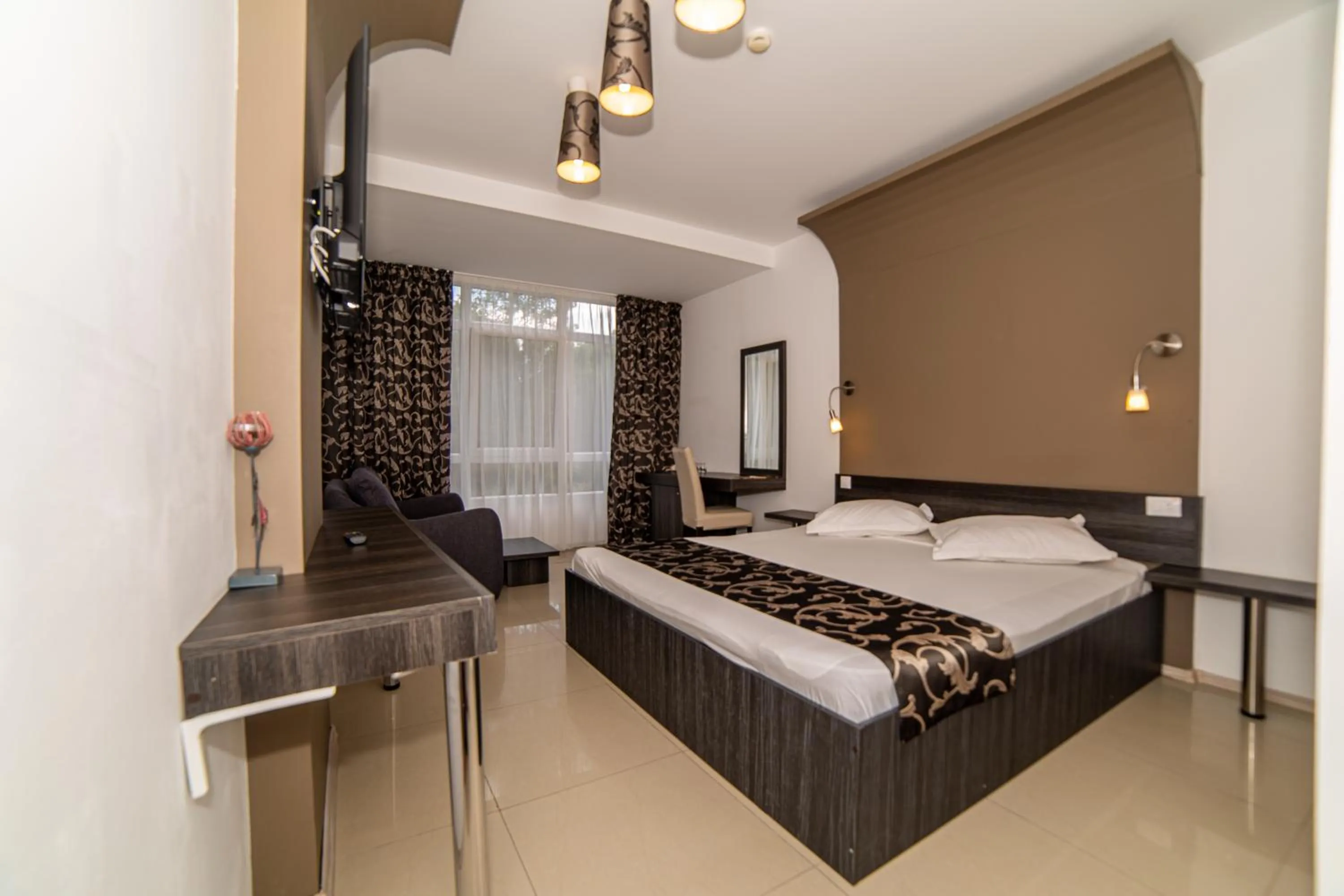 Bed in Hotel 2D Resort and Spa