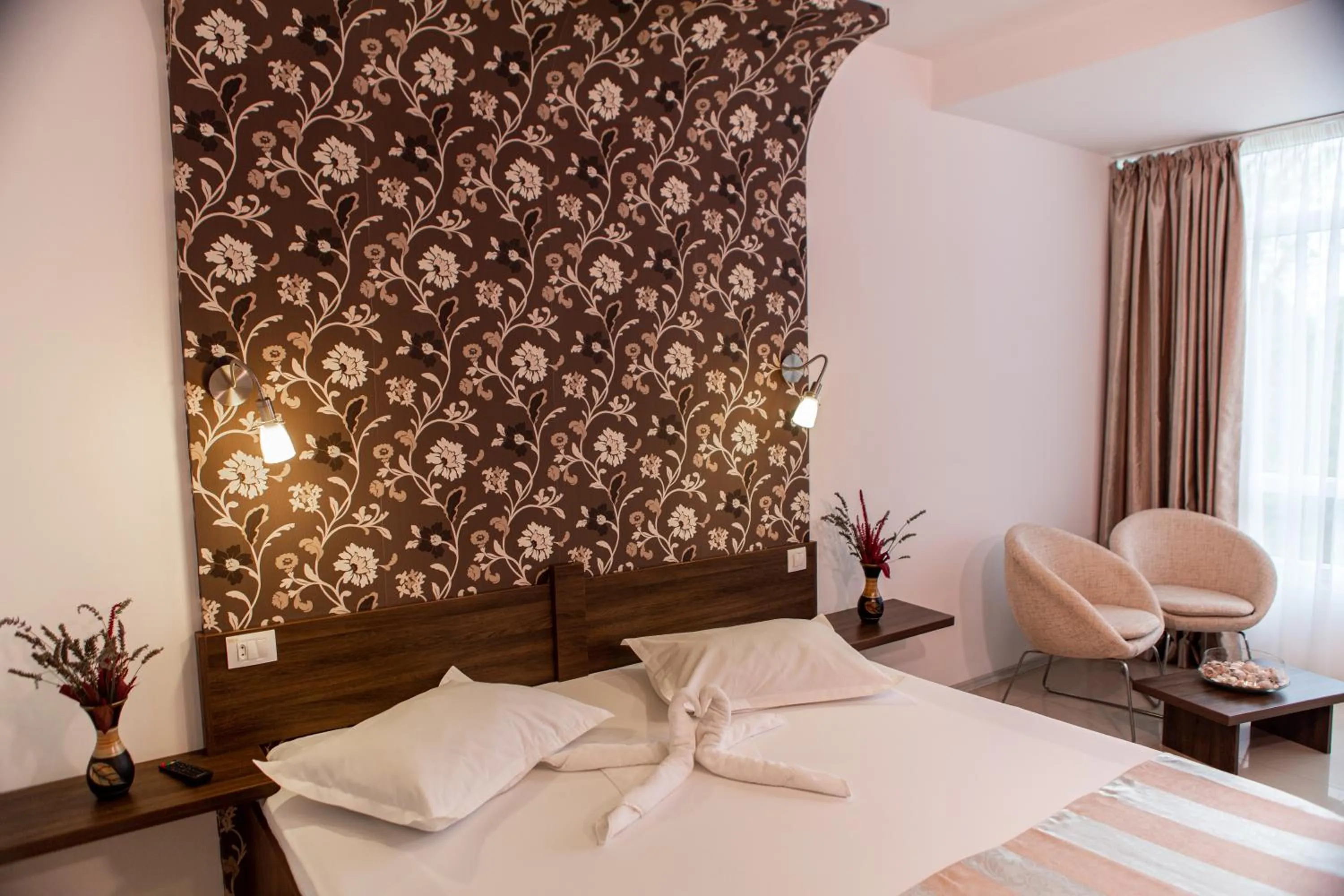 Bed in Hotel 2D Resort and Spa