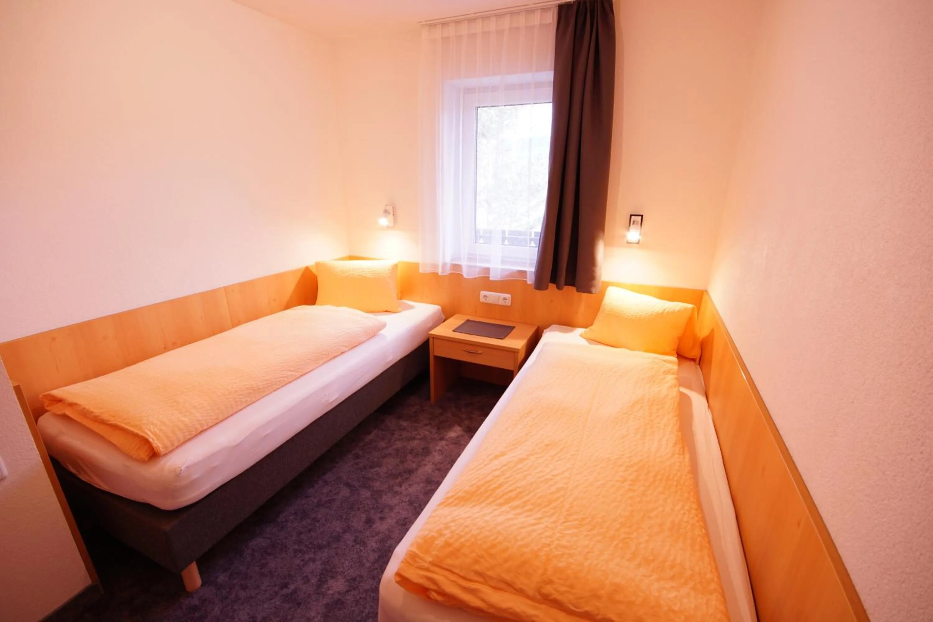 Bed in Ferienhaus Mott