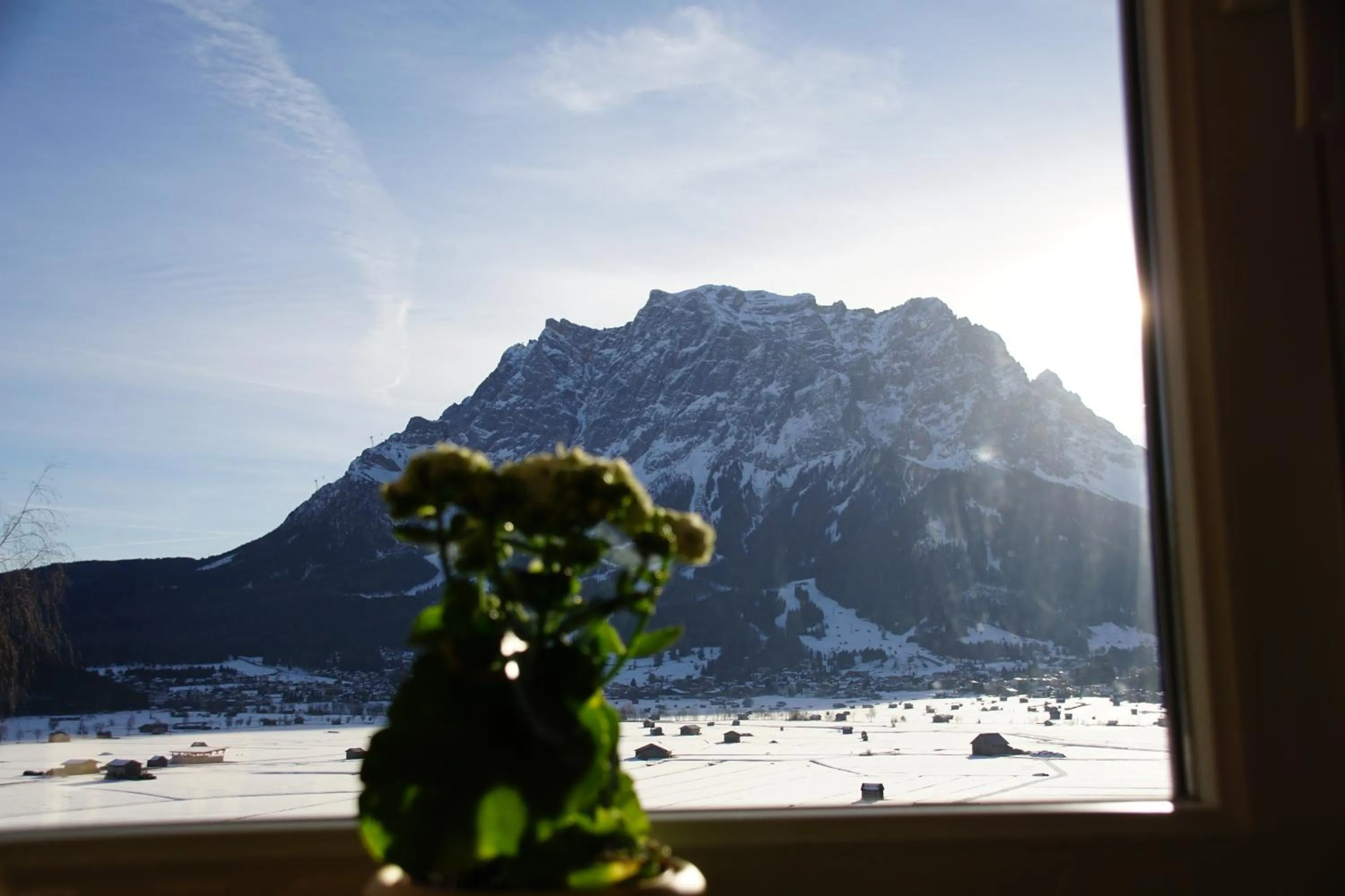 Mountain view in Ferienhaus Mott