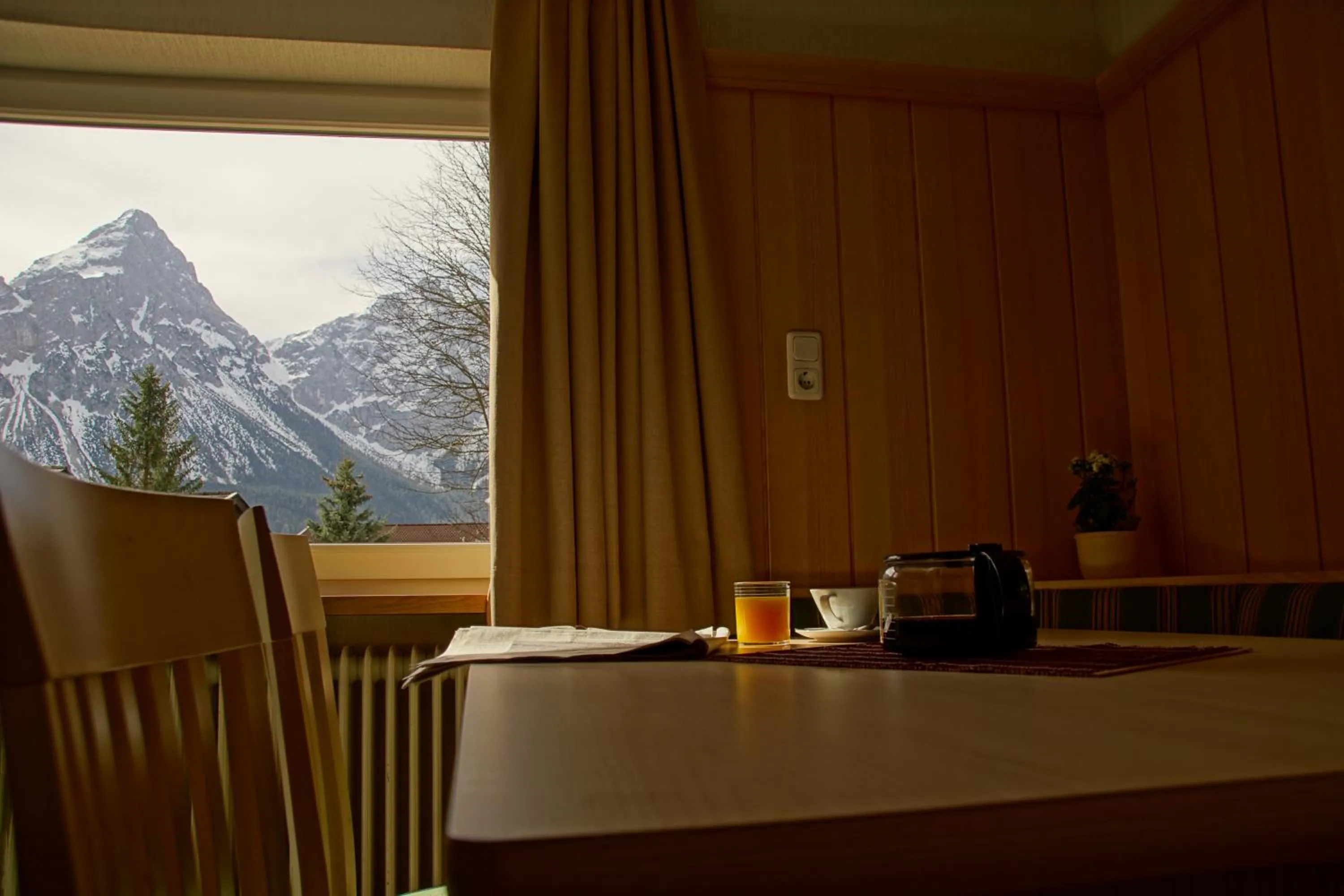 Mountain view in Ferienhaus Mott