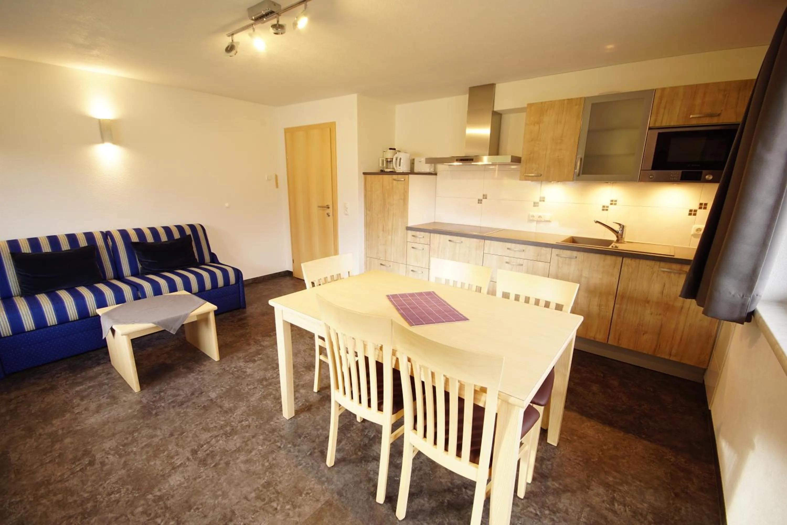 Kitchen or kitchenette in Ferienhaus Mott