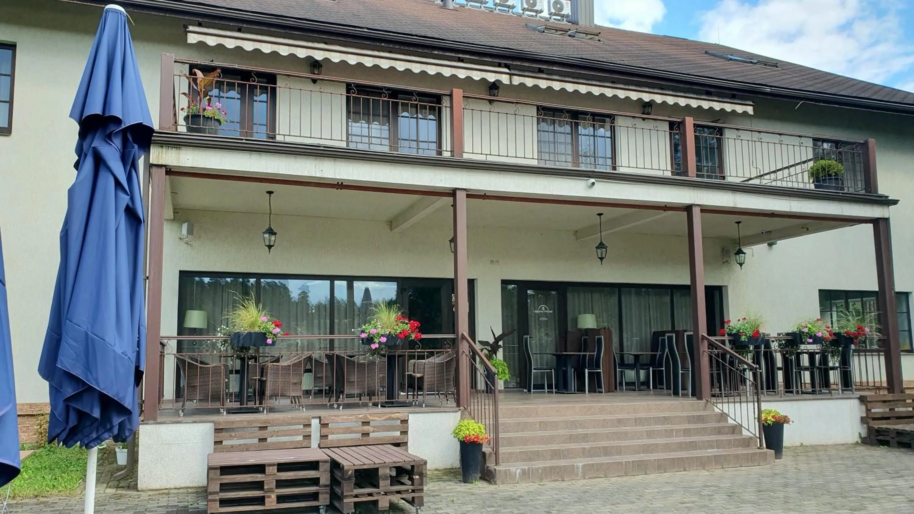 Patio in Laguna House