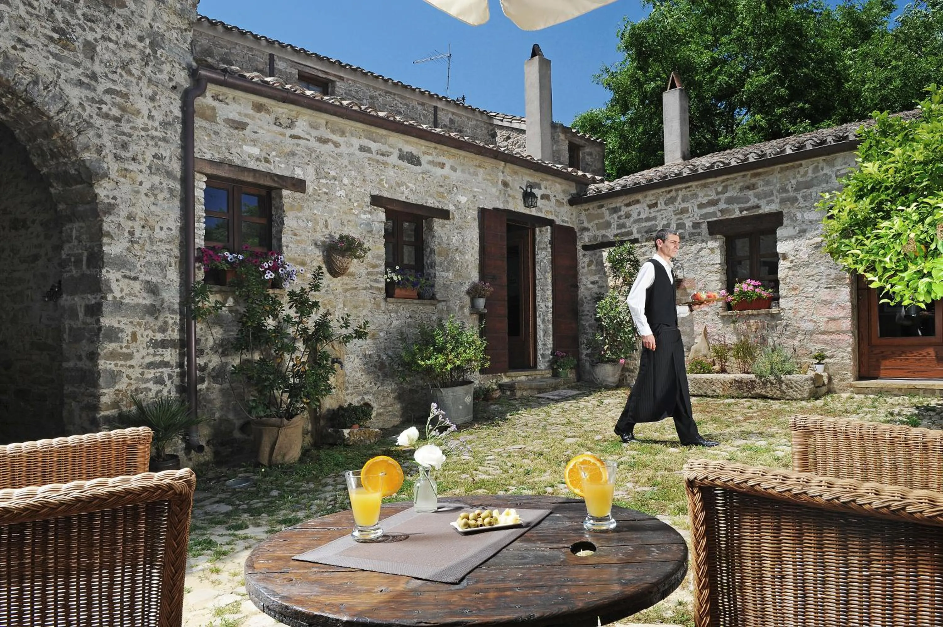 Garden in Antica Locanda Lunetta