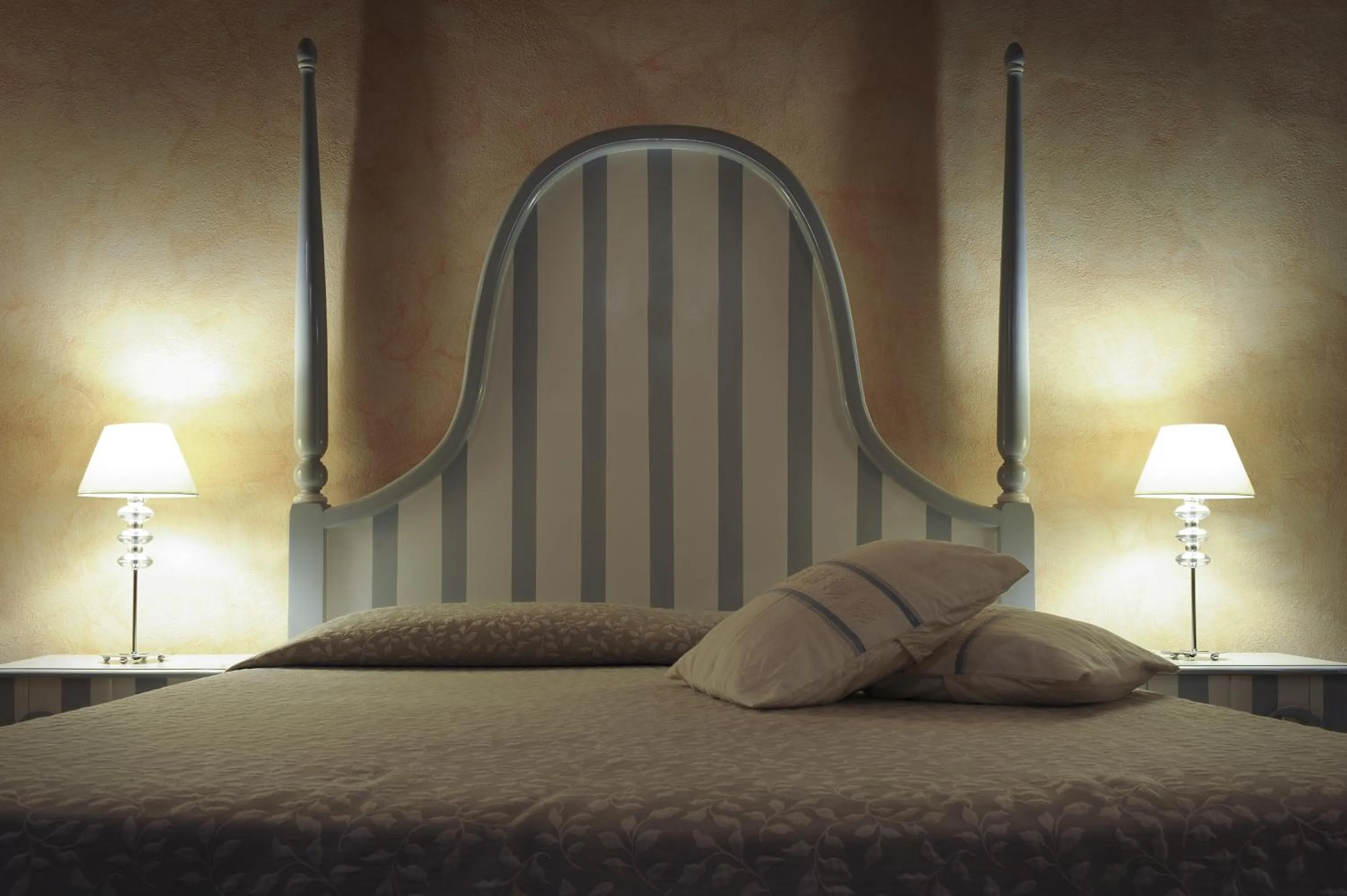 Bed in Antica Locanda Lunetta