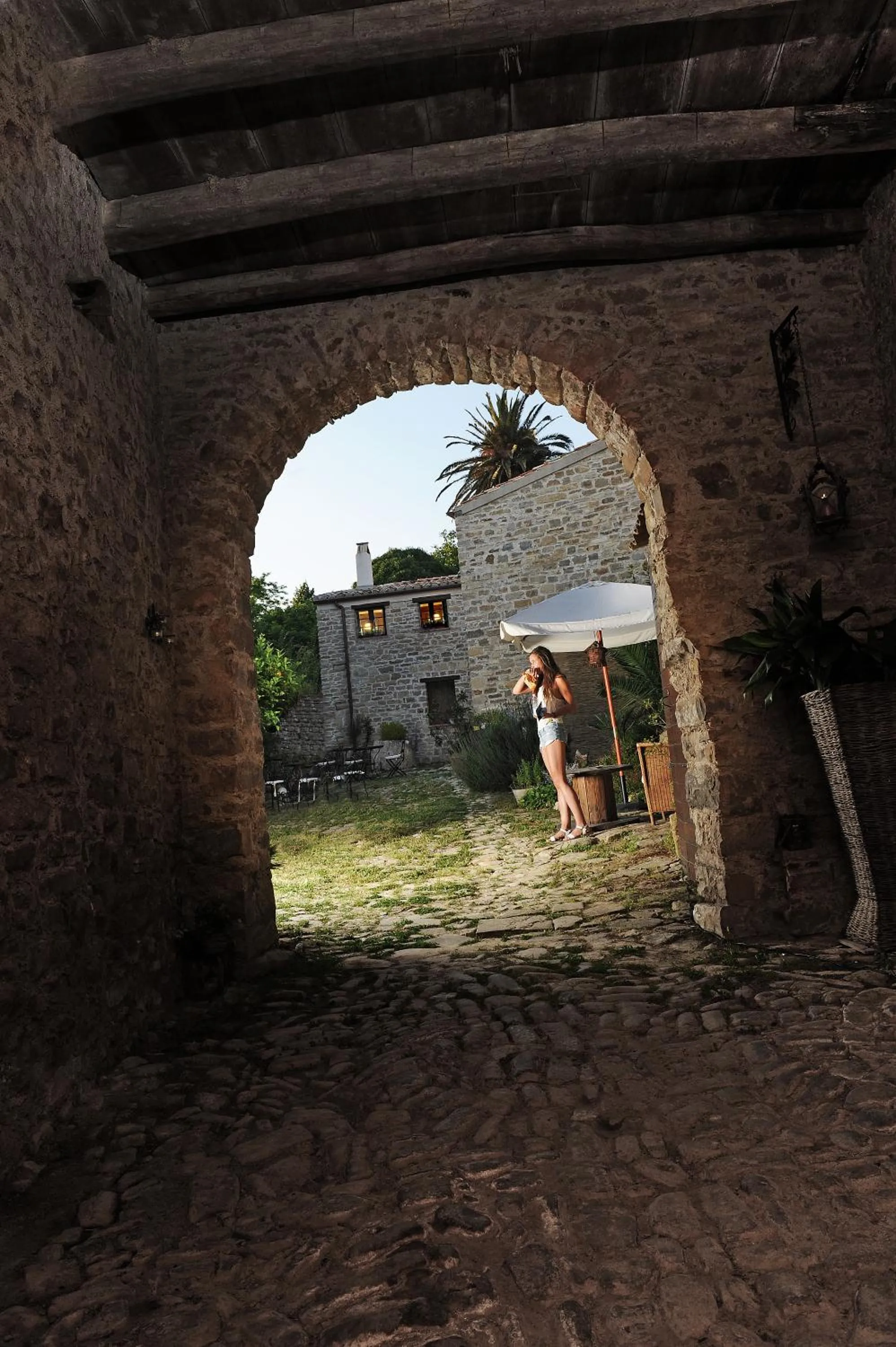 Facade/entrance in Antica Locanda Lunetta