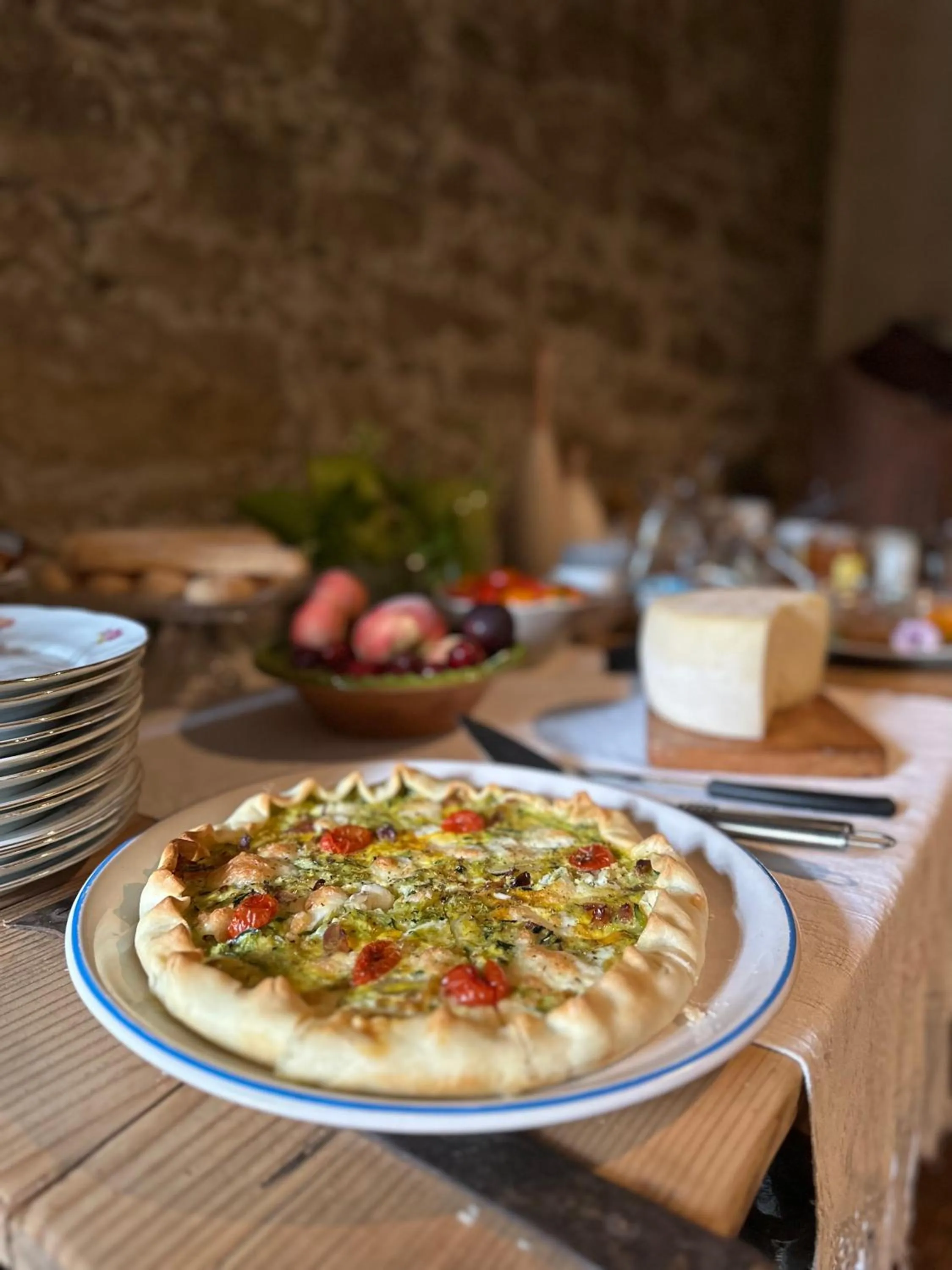 Continental breakfast in Antica Locanda Lunetta