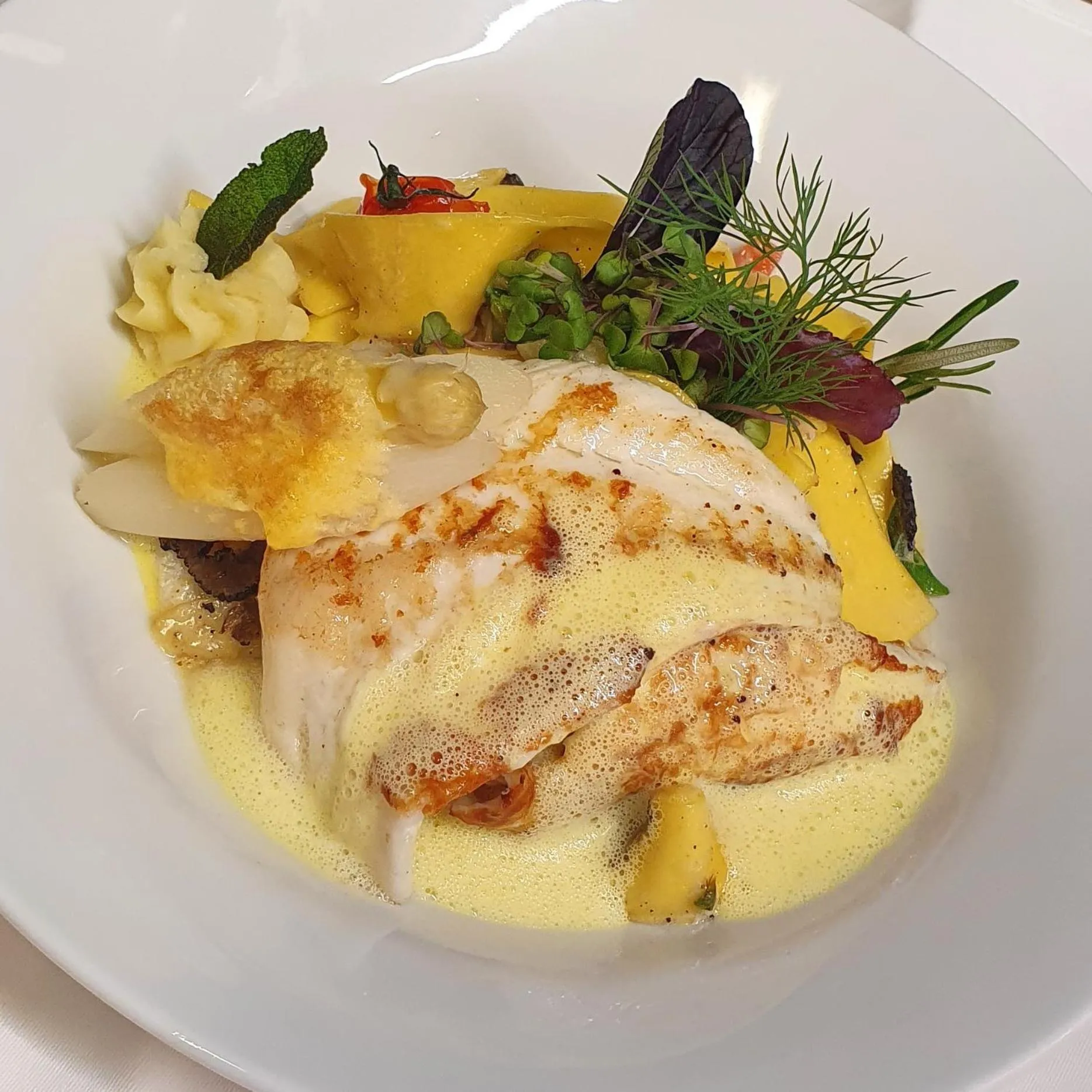 Food close-up in Hotel-Restaurant Große-Wilde