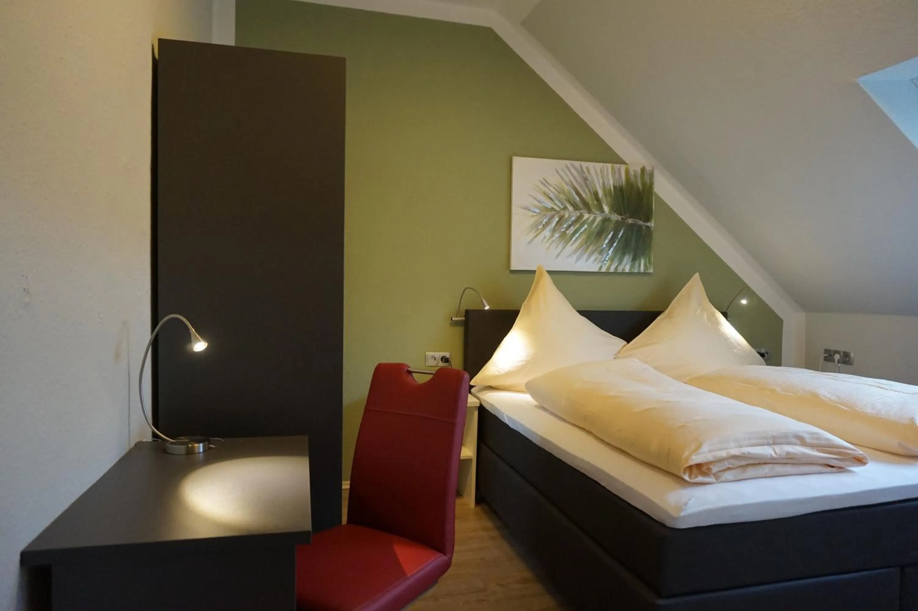 Photo of the whole room, Bed in Hotel-Restaurant Große-Wilde