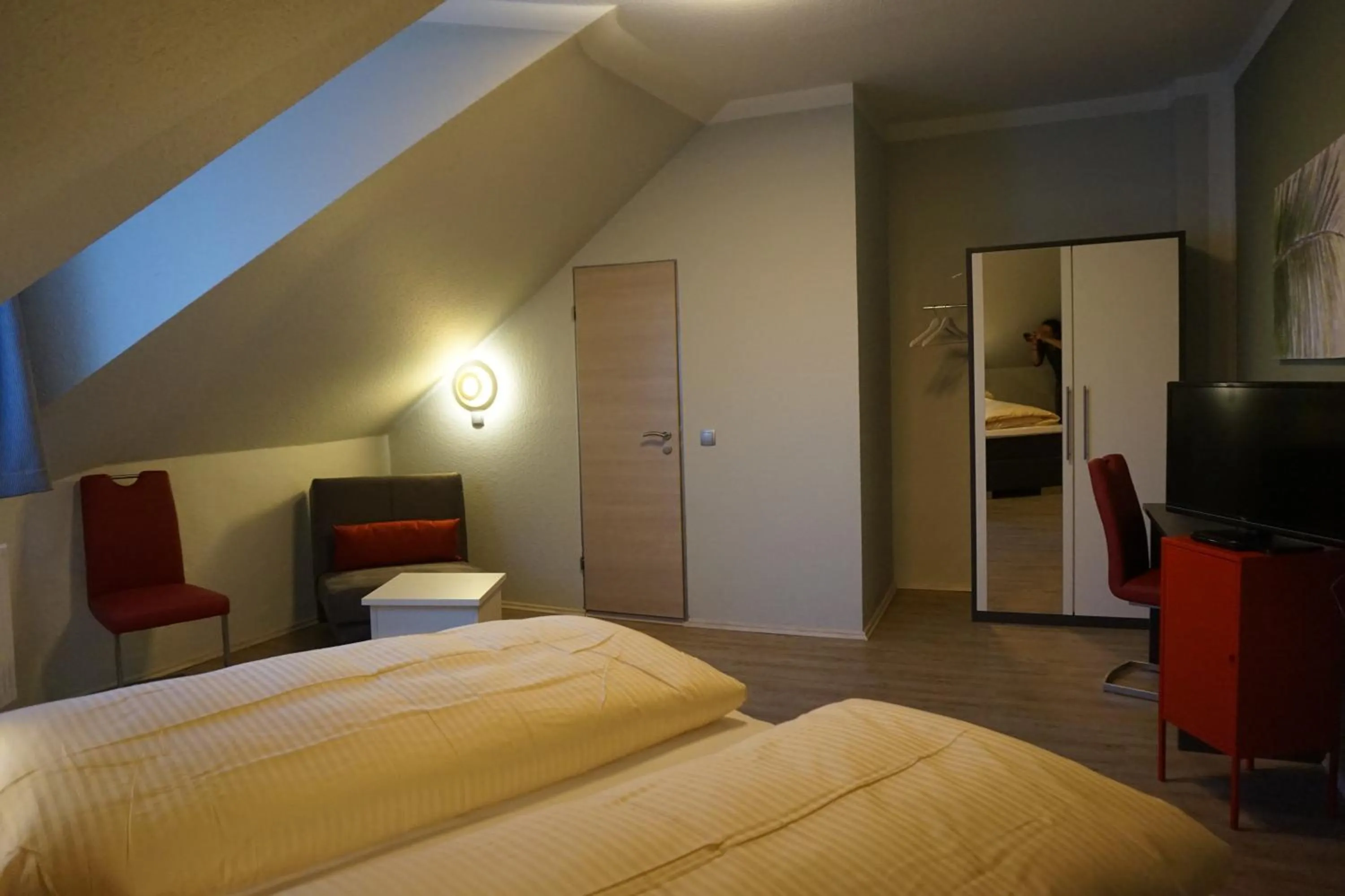 Photo of the whole room, Bed in Hotel-Restaurant Große-Wilde