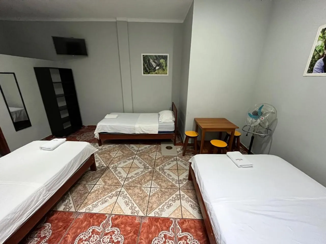 Bed in Tengana Hospedaje y Tours