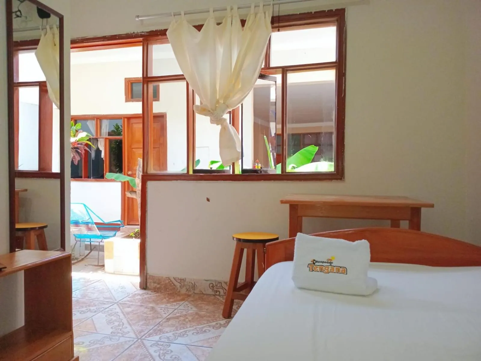 Bed in Tengana Hospedaje y Tours