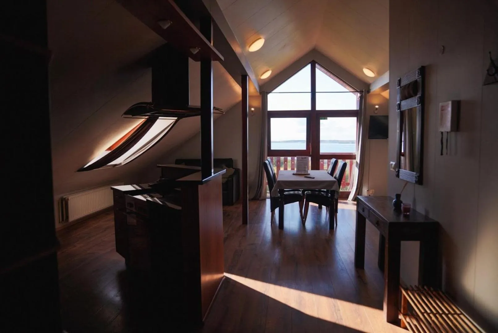 Decorative detail in Hotel Hafnarfjall