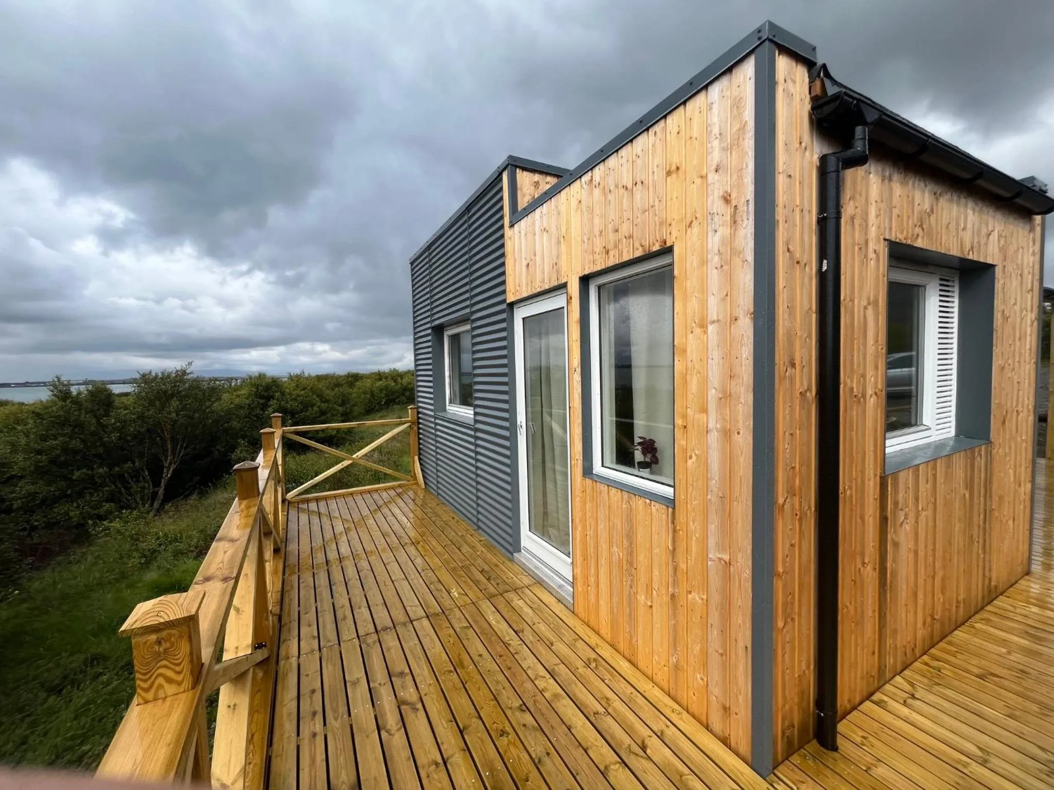Balcony/Terrace in Hotel Hafnarfjall