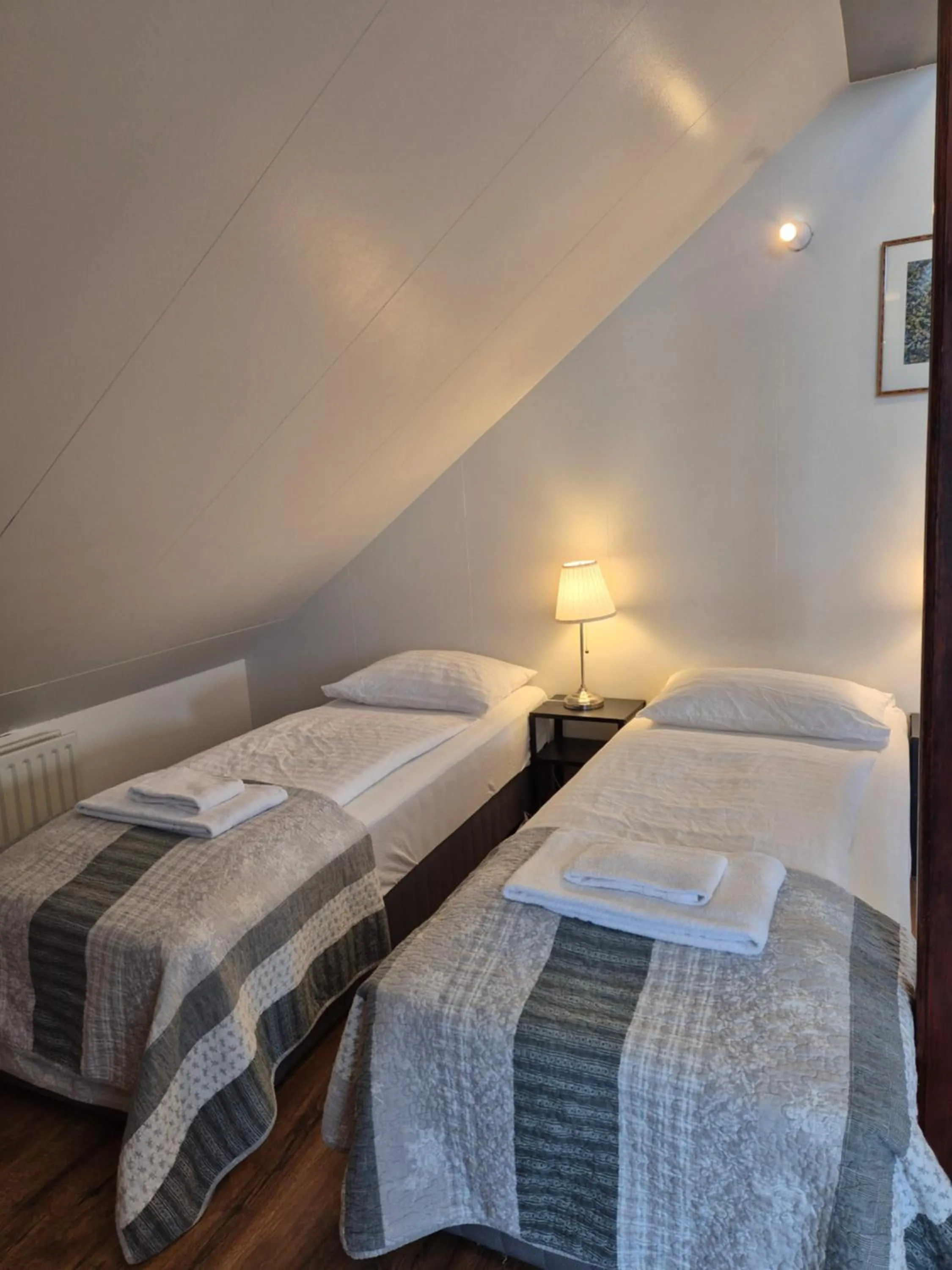 Bedroom, Bed in Hotel Hafnarfjall