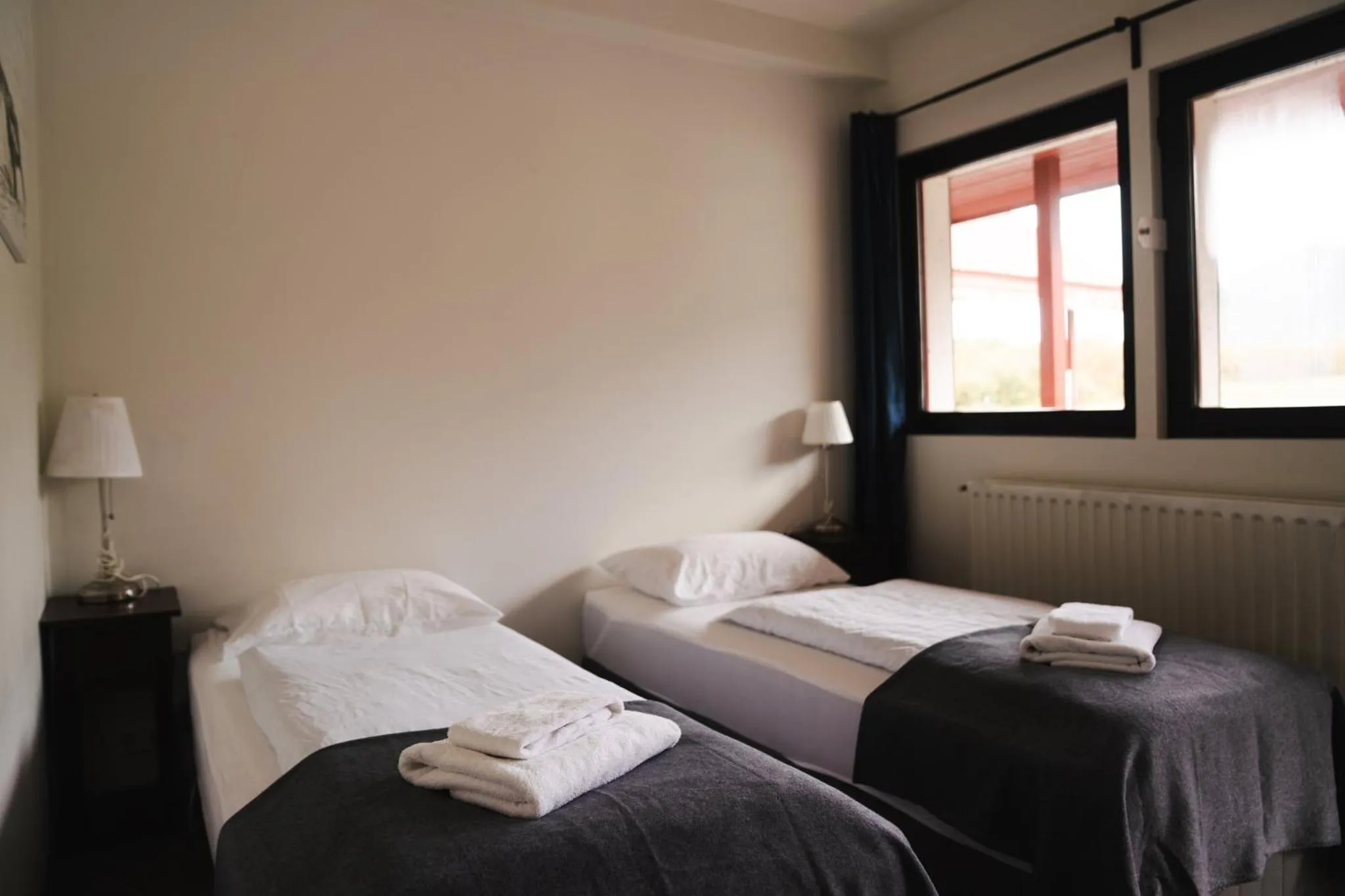 Bedroom, Bed in Hotel Hafnarfjall