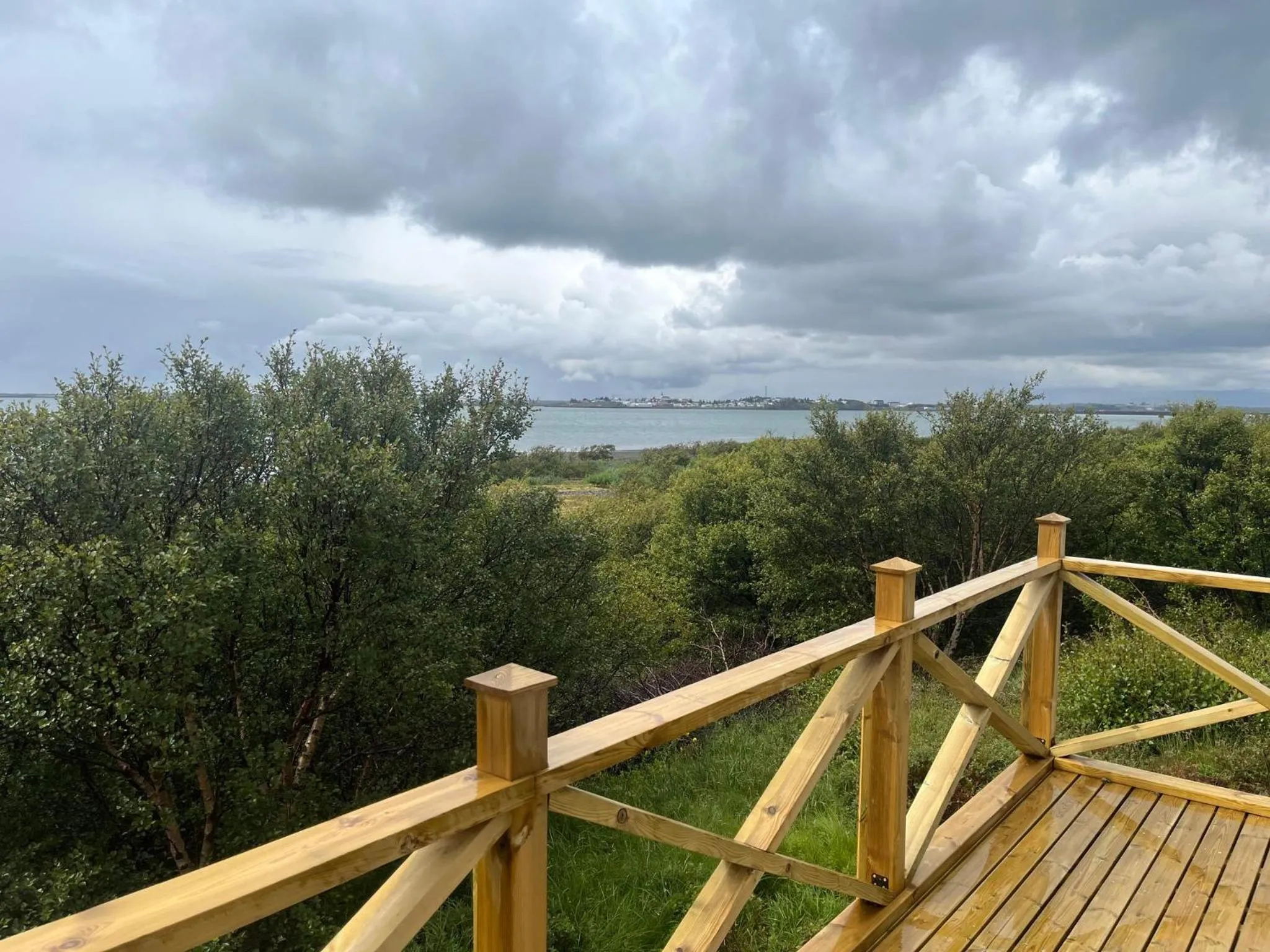 Balcony/Terrace in Hotel Hafnarfjall