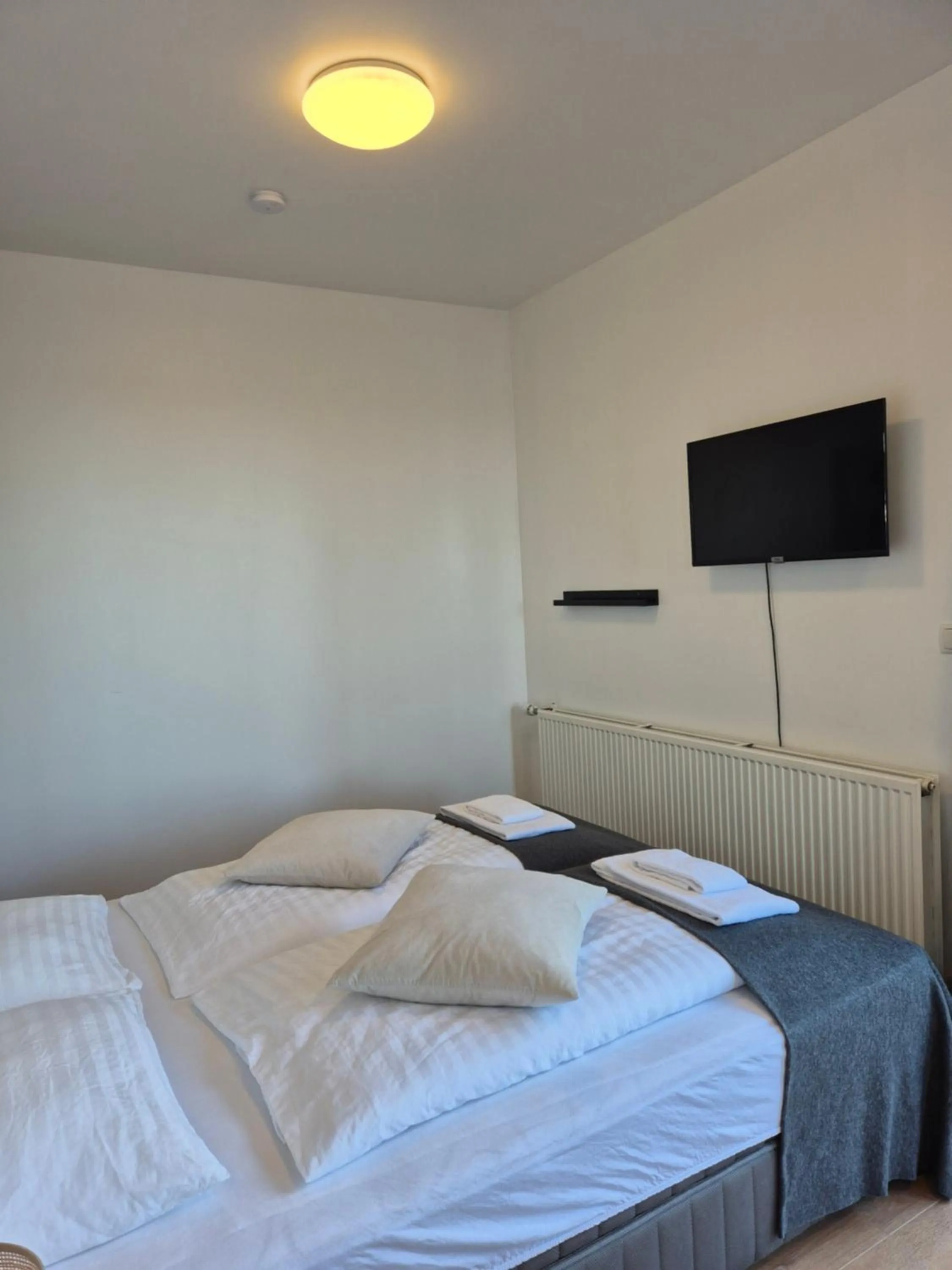 Bedroom, Bed in Hotel Hafnarfjall