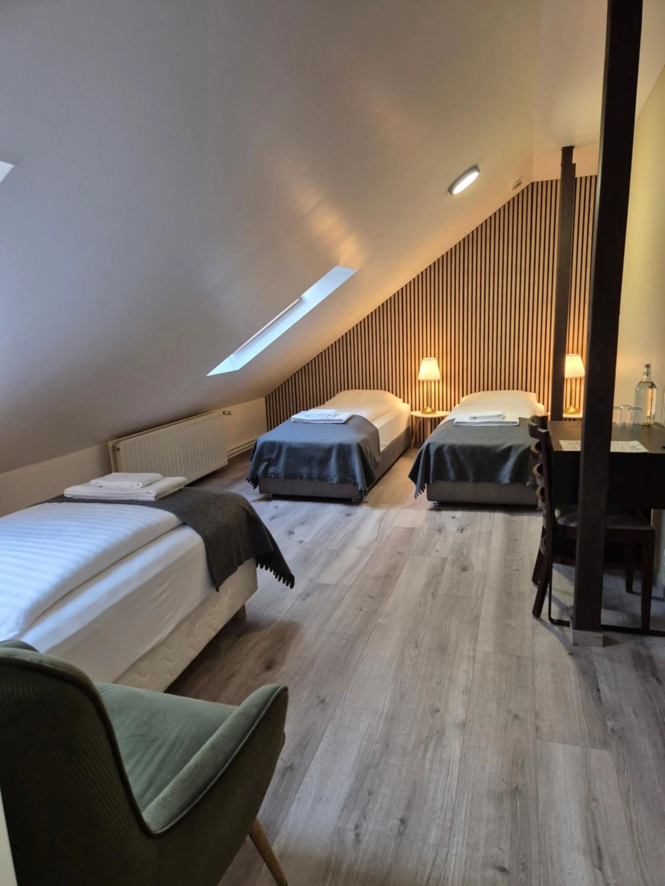 Bedroom, Bed in Hotel Hafnarfjall