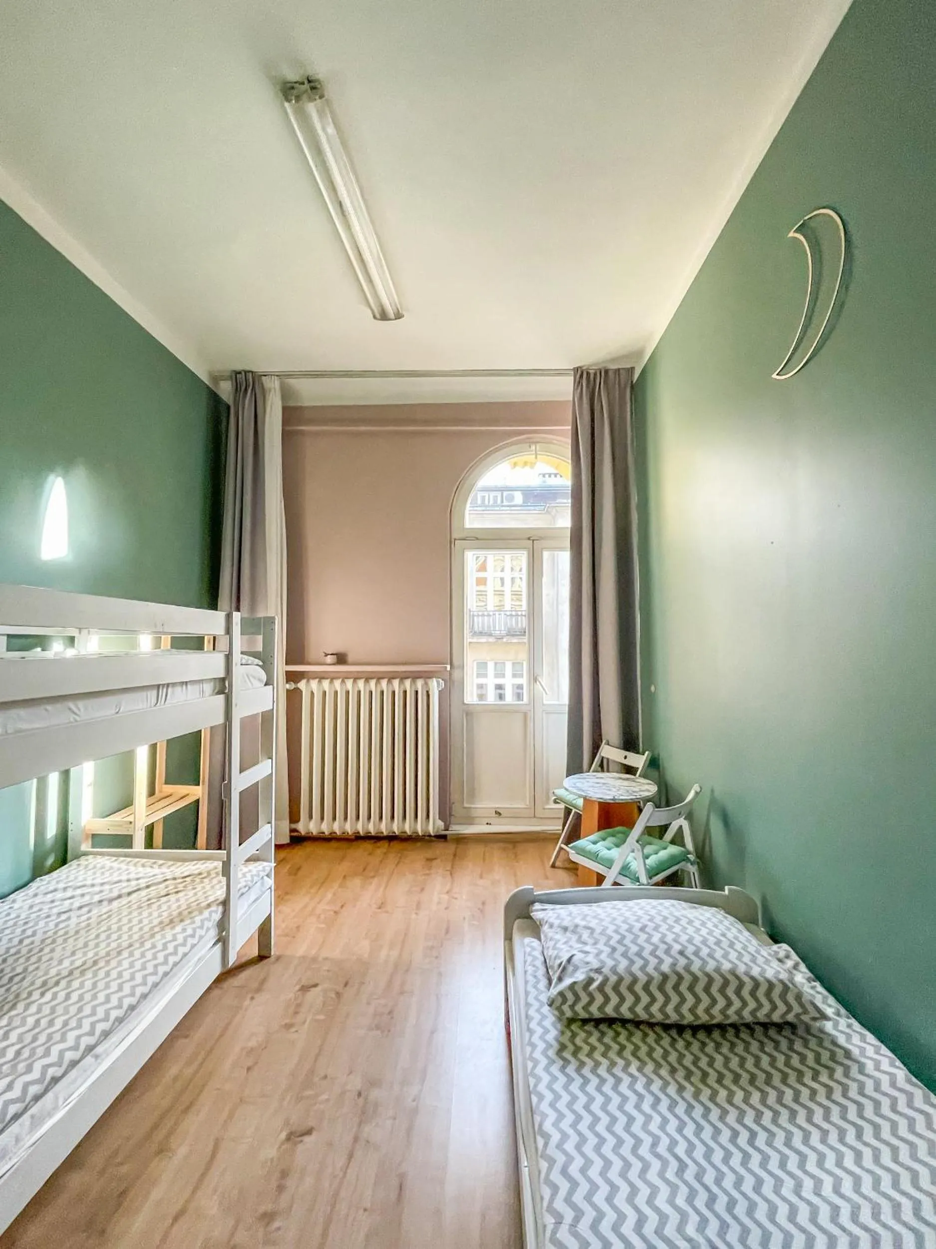 Photo of the whole room, Bed in Moon Hostel Warszawa