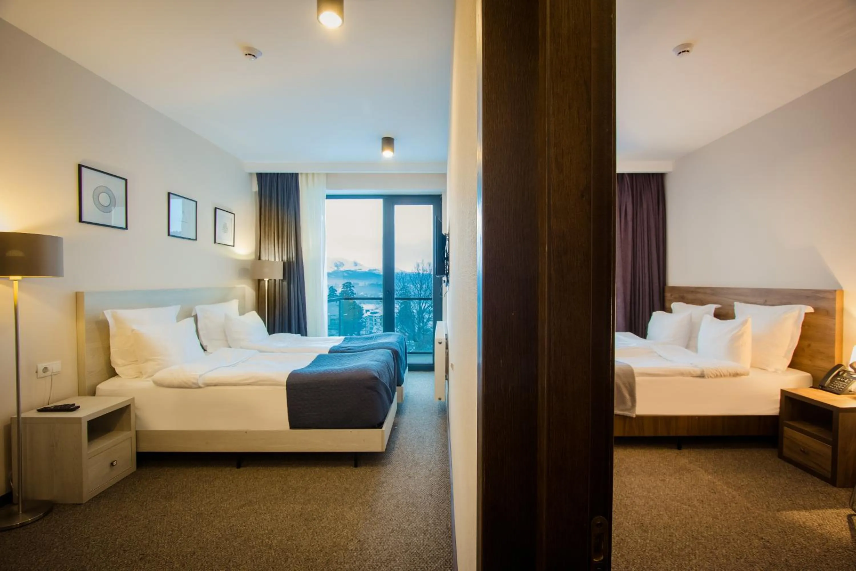 Bedroom, Bed in AuRoom Bakuriani Resort