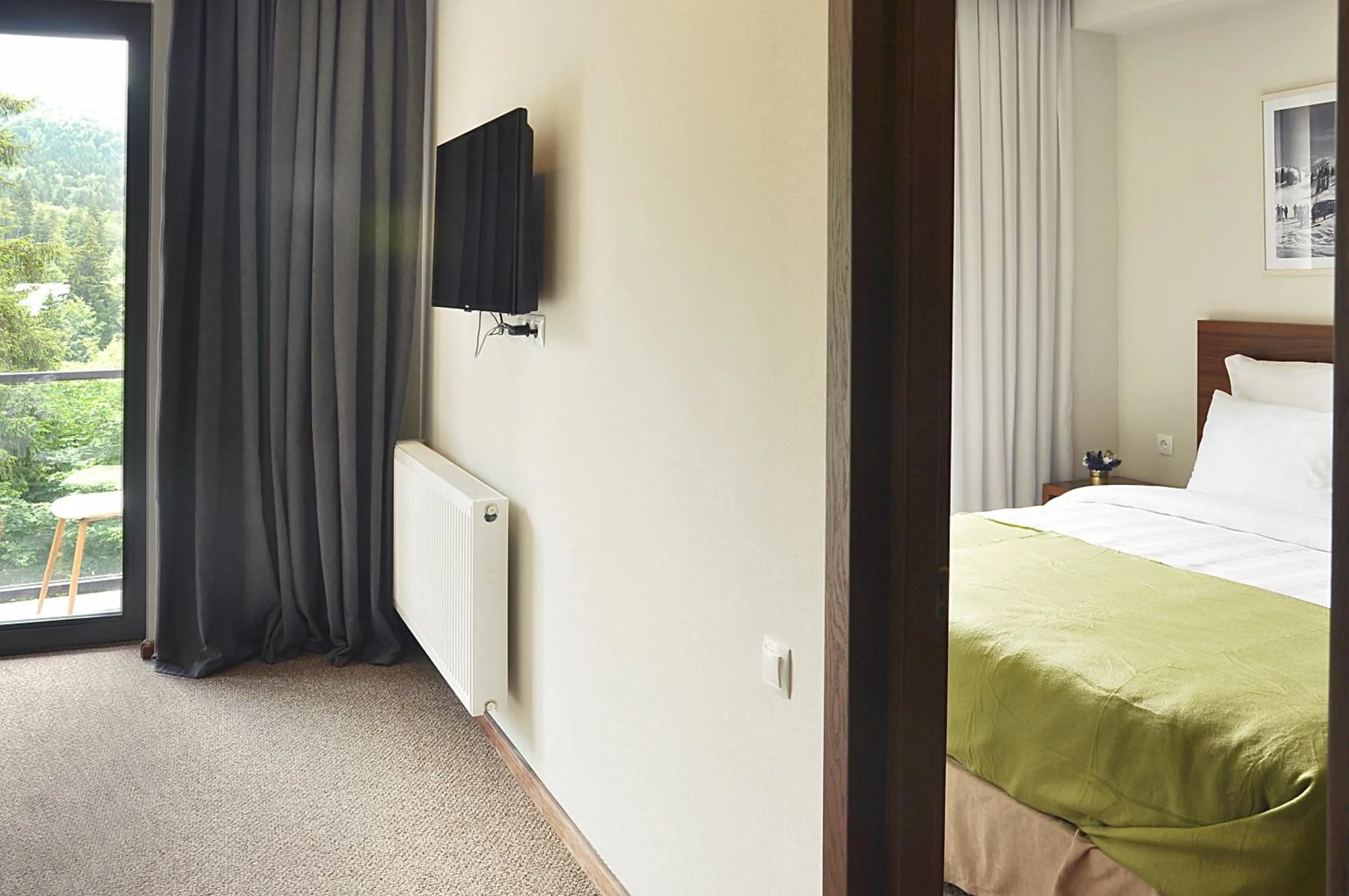 Photo of the whole room, Bed in AuRoom Bakuriani Resort