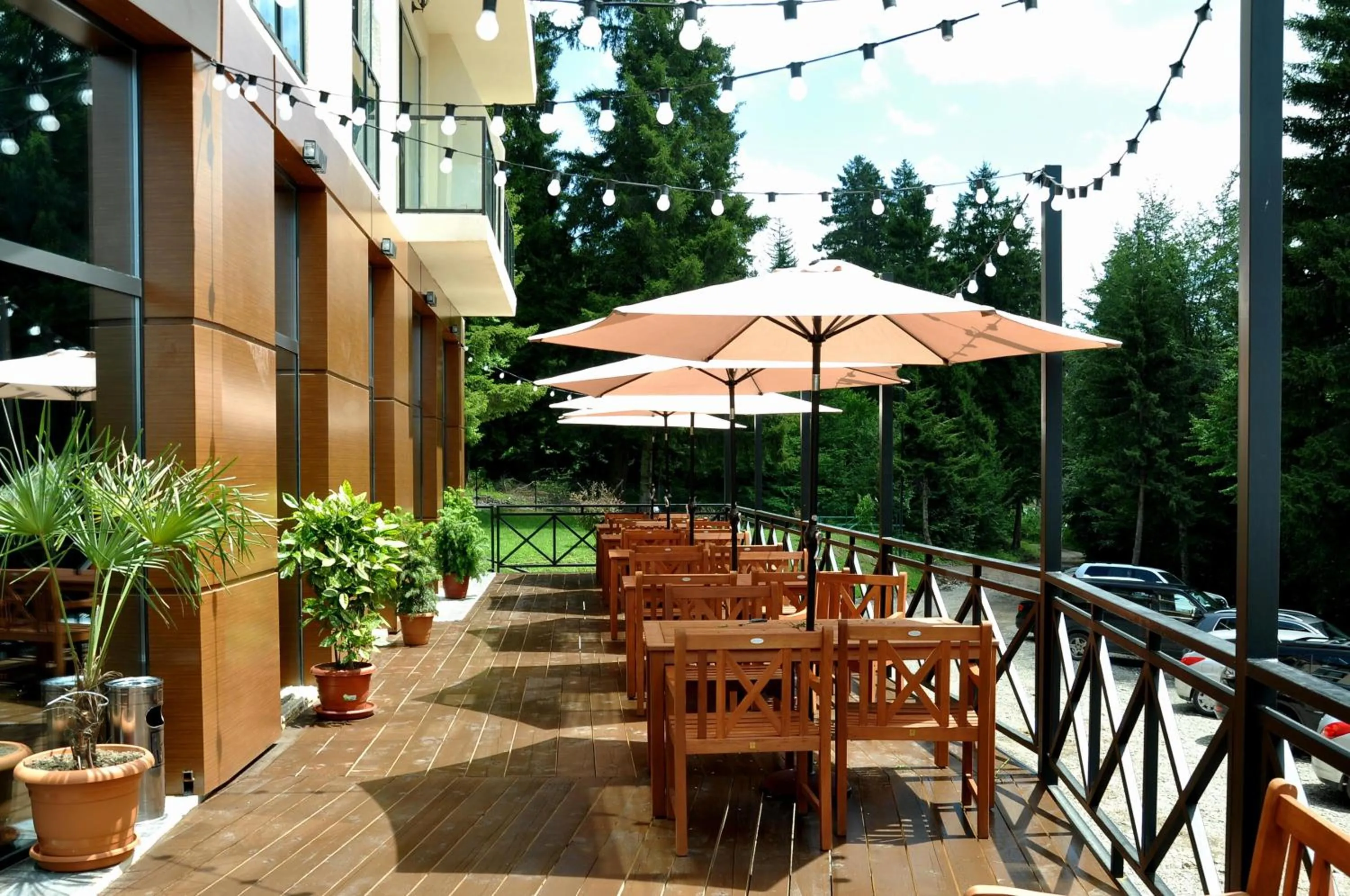 Patio in AuRoom Bakuriani Resort