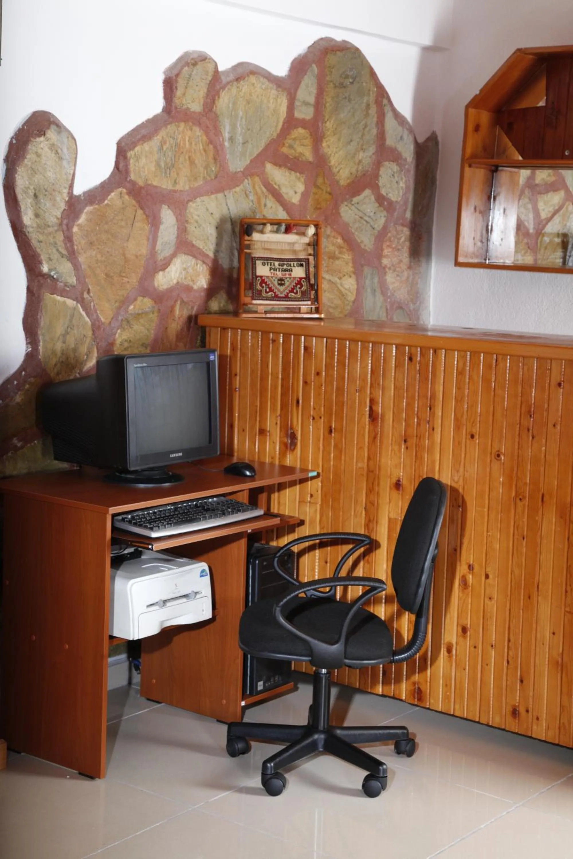 Lobby or reception in Apollon Hotel