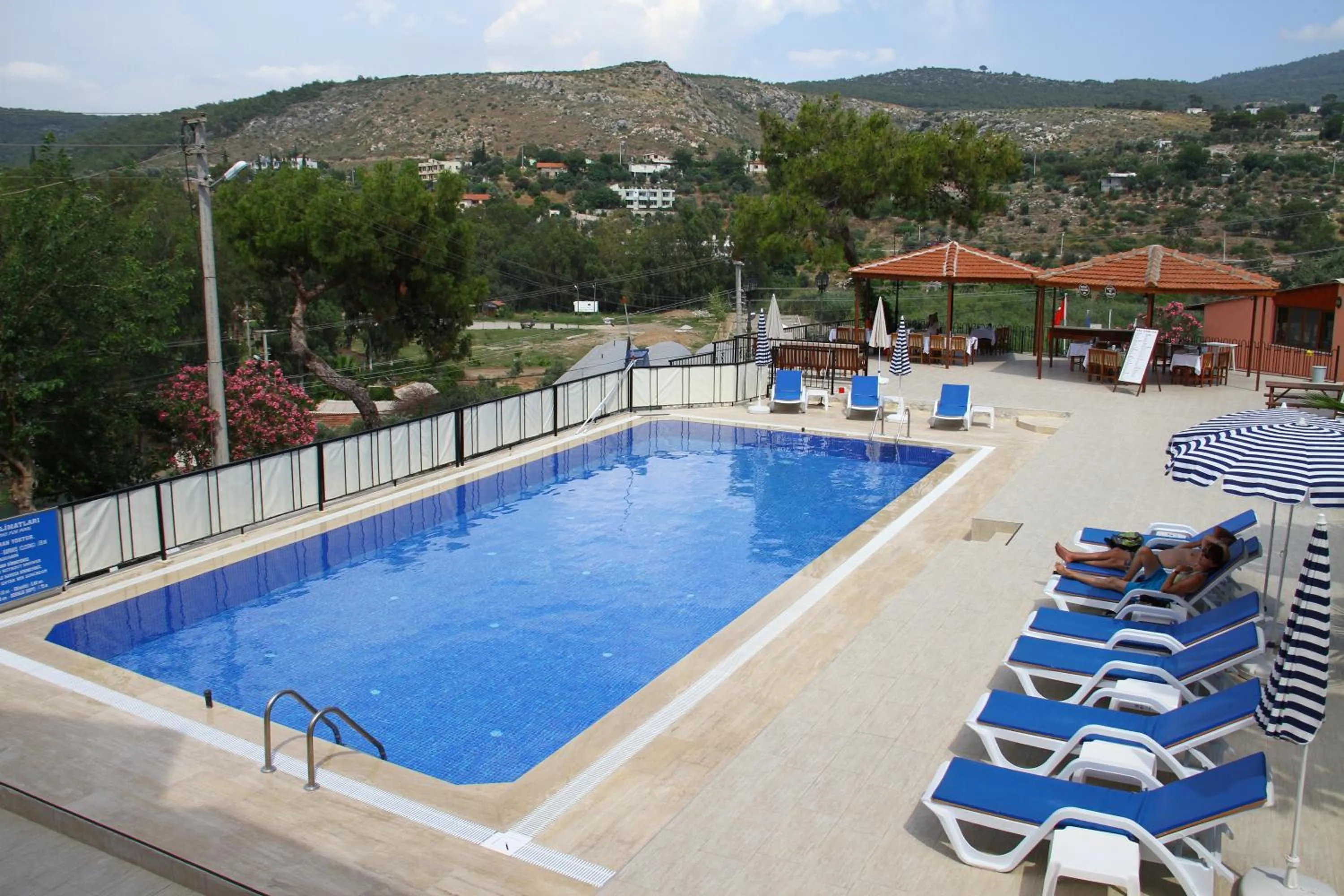 Swimming pool in Apollon Hotel