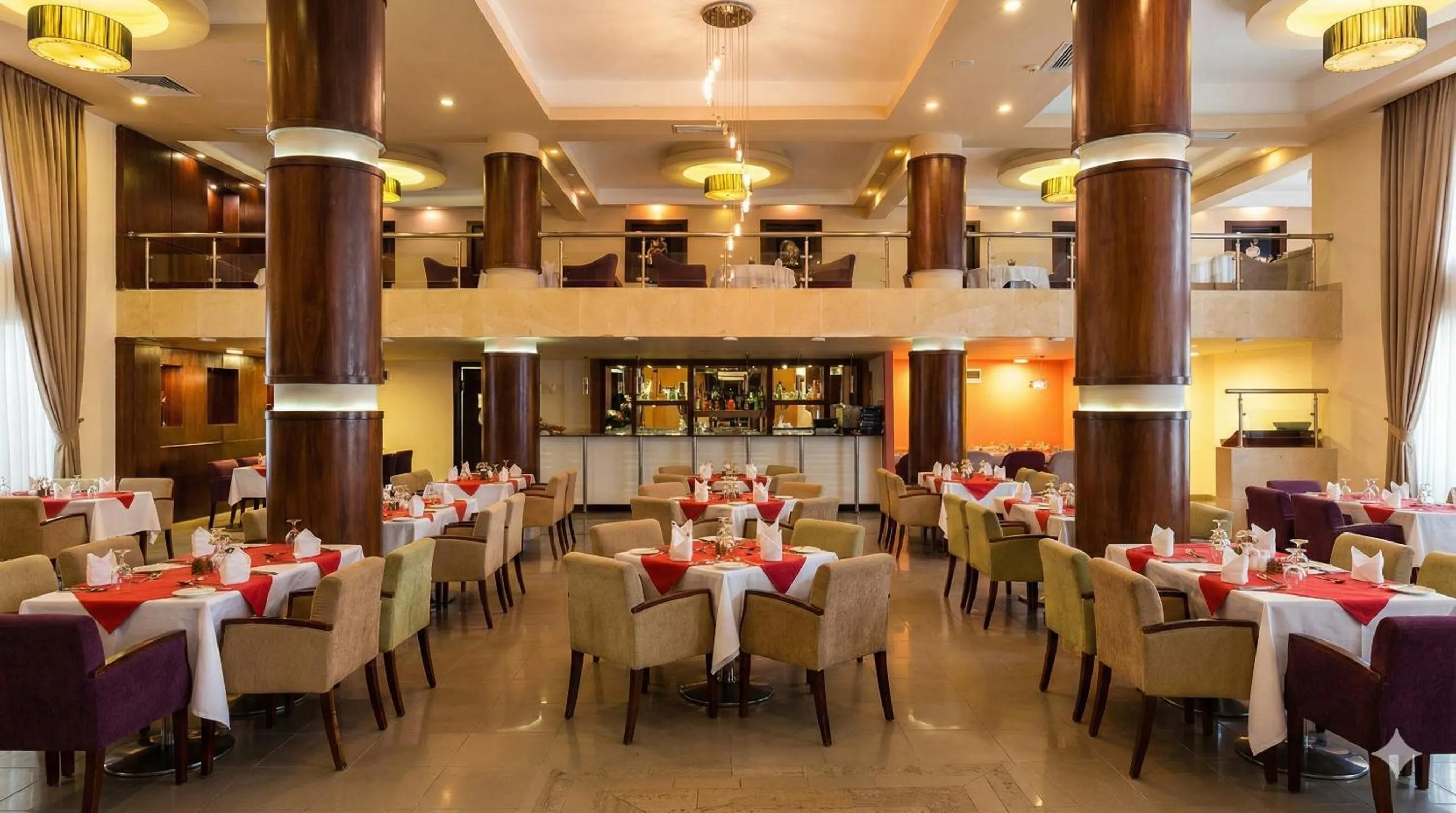 Restaurant/places to eat in Regency Plaza Aqua Park and Spa Resort