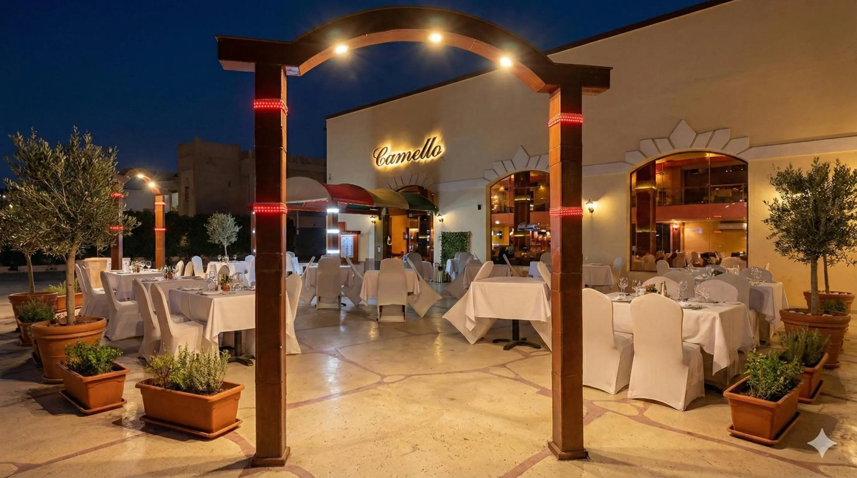 Restaurant/places to eat in Regency Plaza Aqua Park and Spa Resort