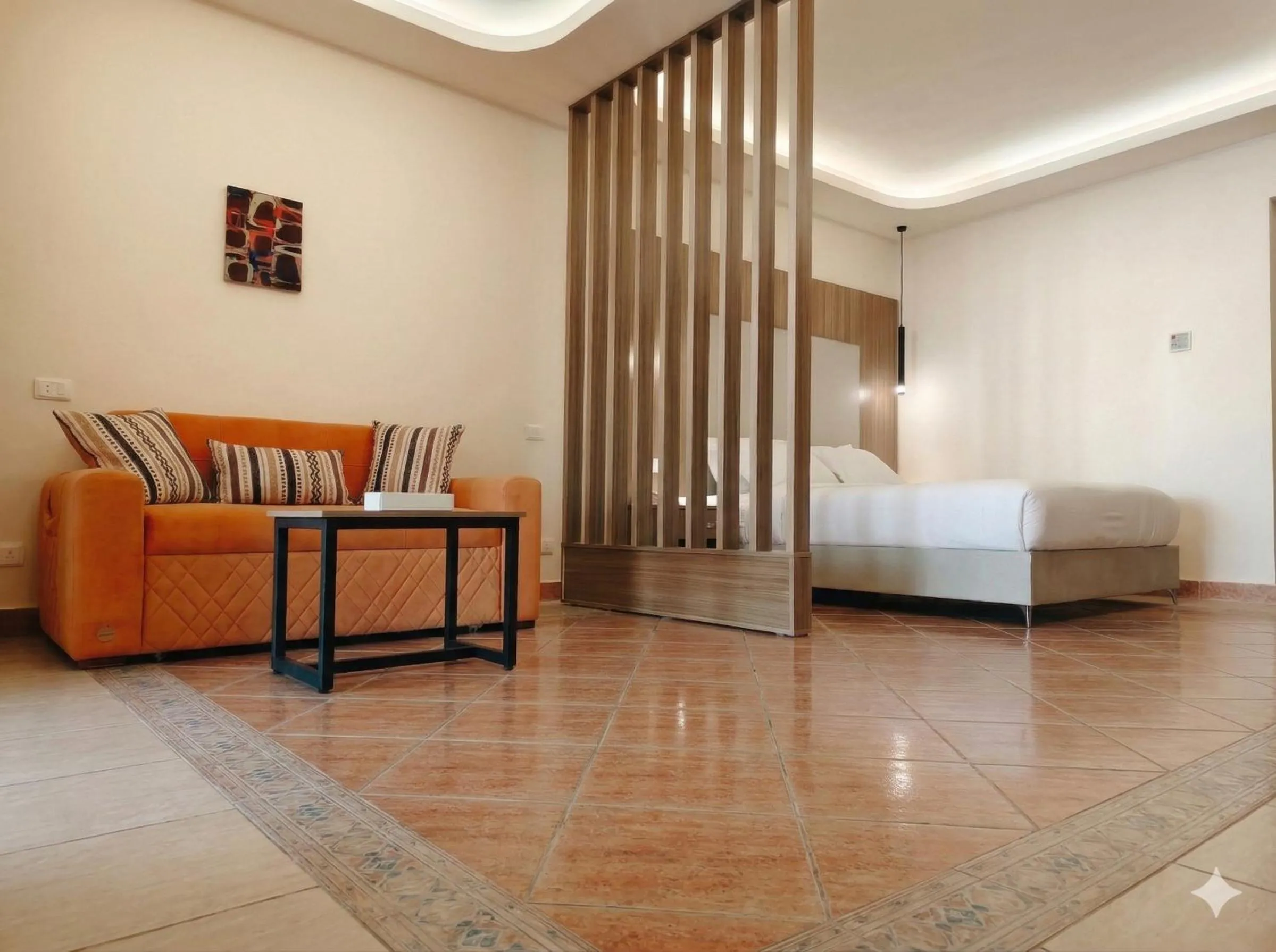 Bed in Regency Plaza Aqua Park and Spa Resort