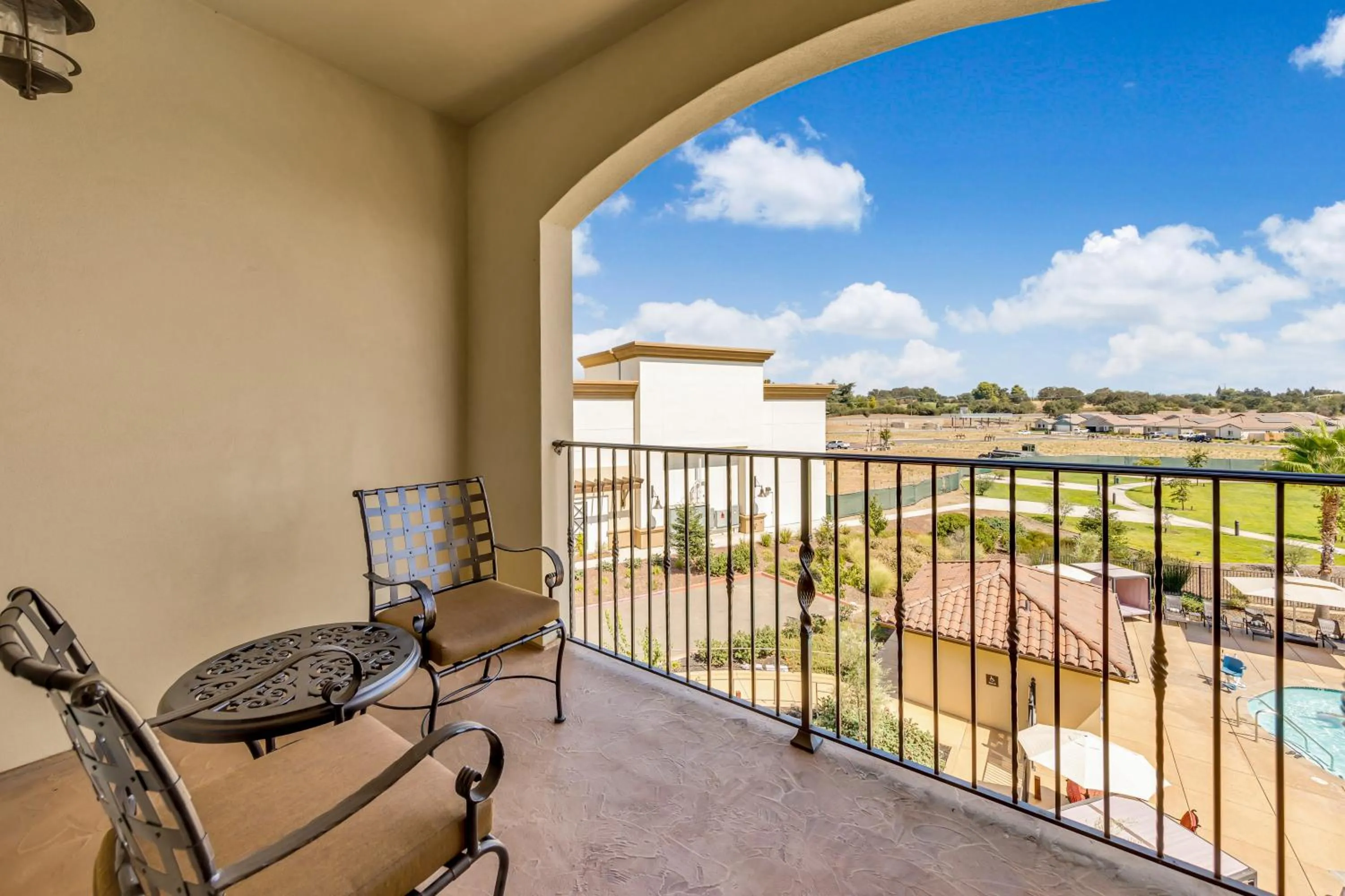 Balcony/Terrace in The Murieta Inn and Spa