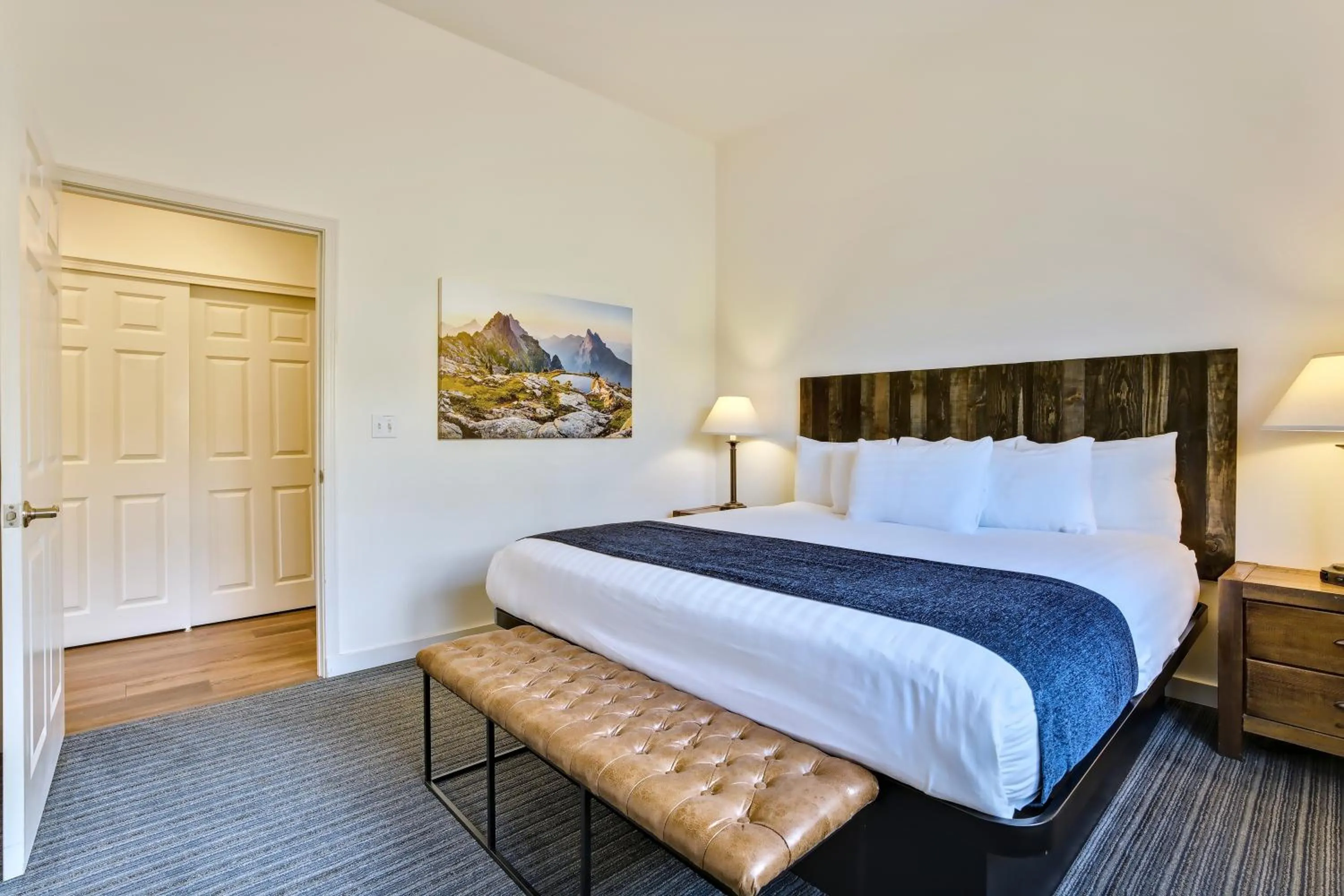 Bedroom, Bed in Obertal Inn