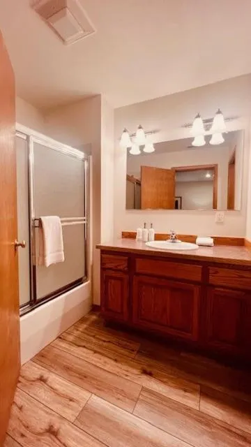 Bathroom in Obertal Inn