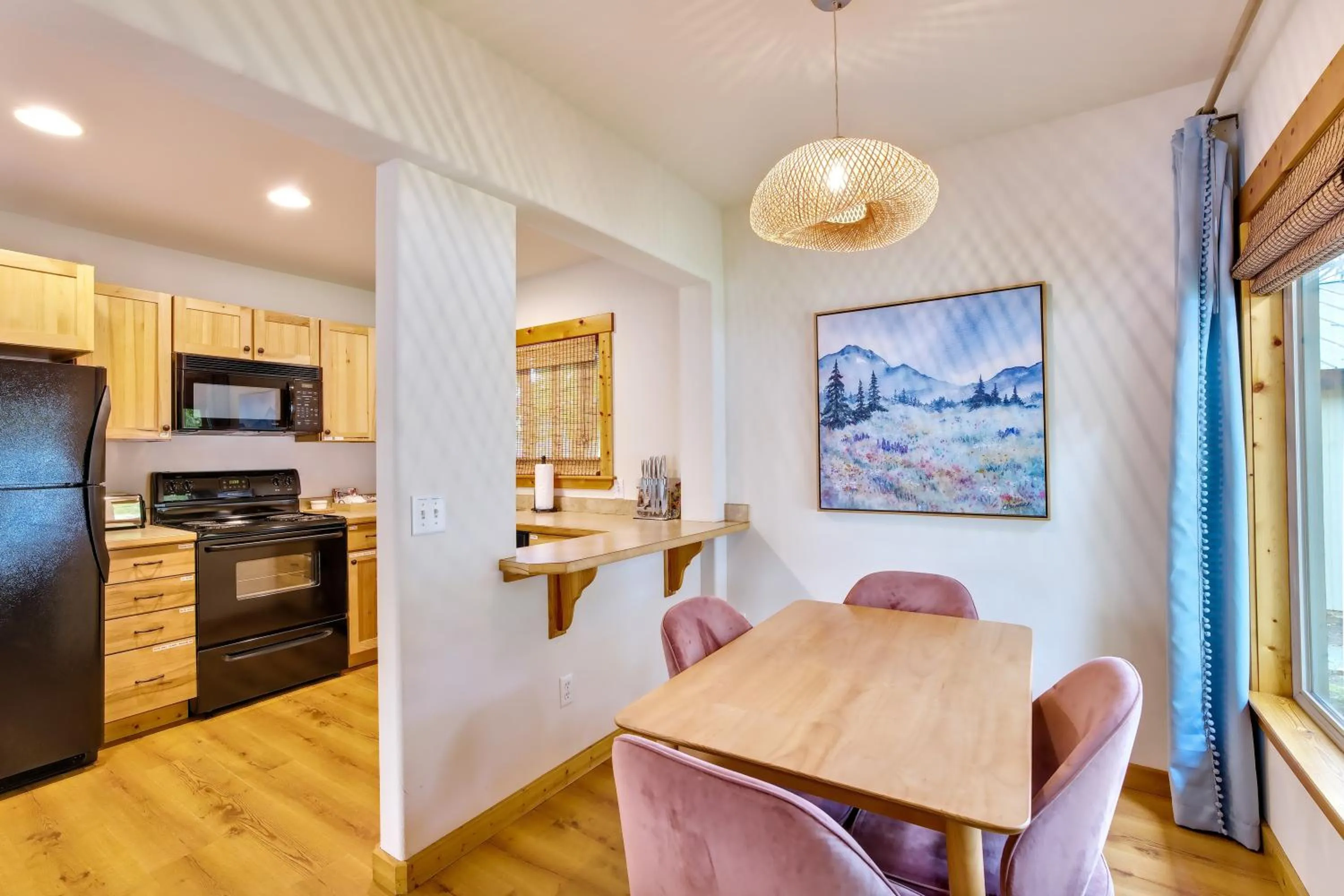 Kitchen or kitchenette in Obertal Inn