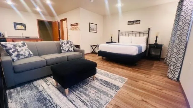 Bedroom, Bed in Obertal Inn