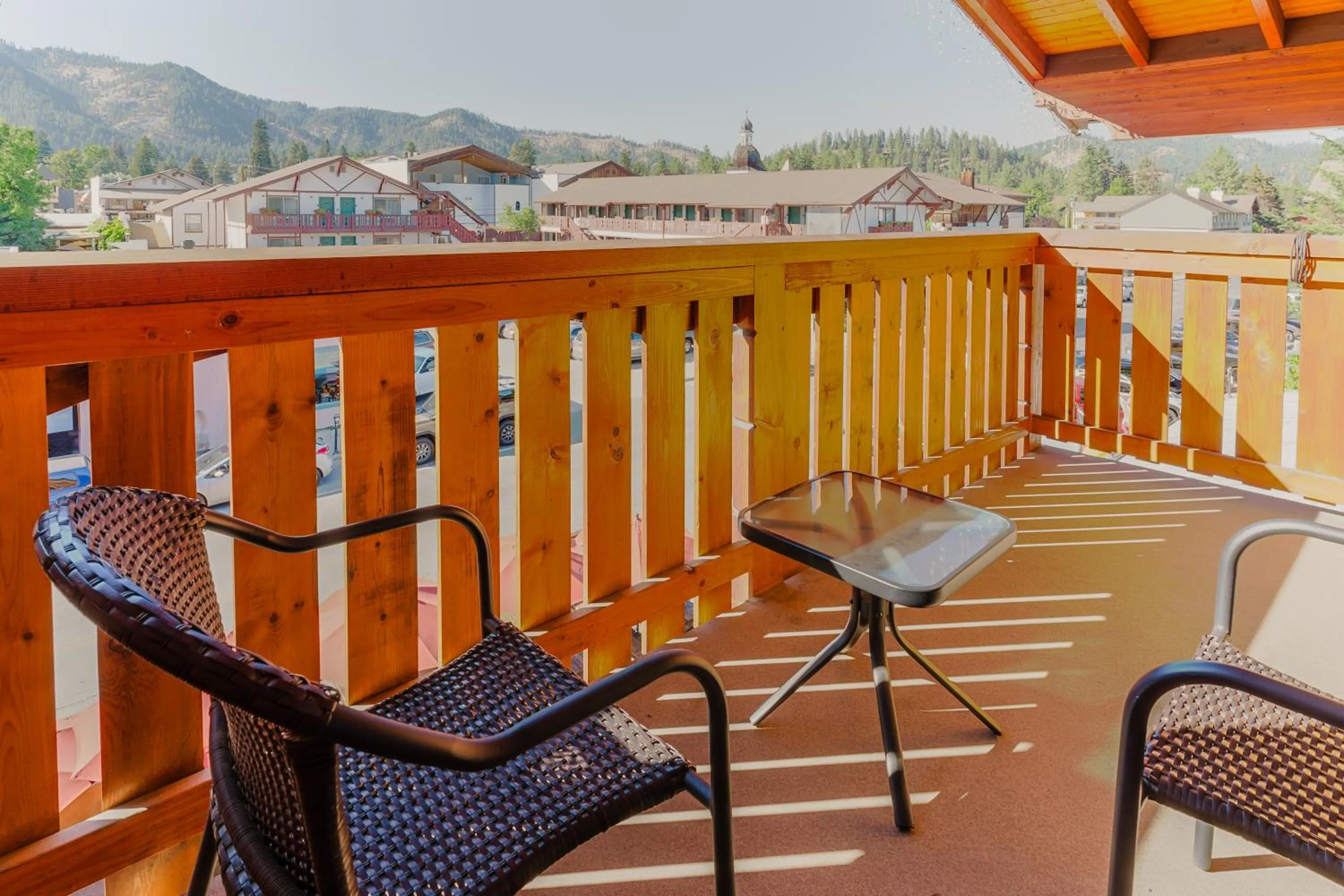 Balcony/Terrace in Obertal Inn