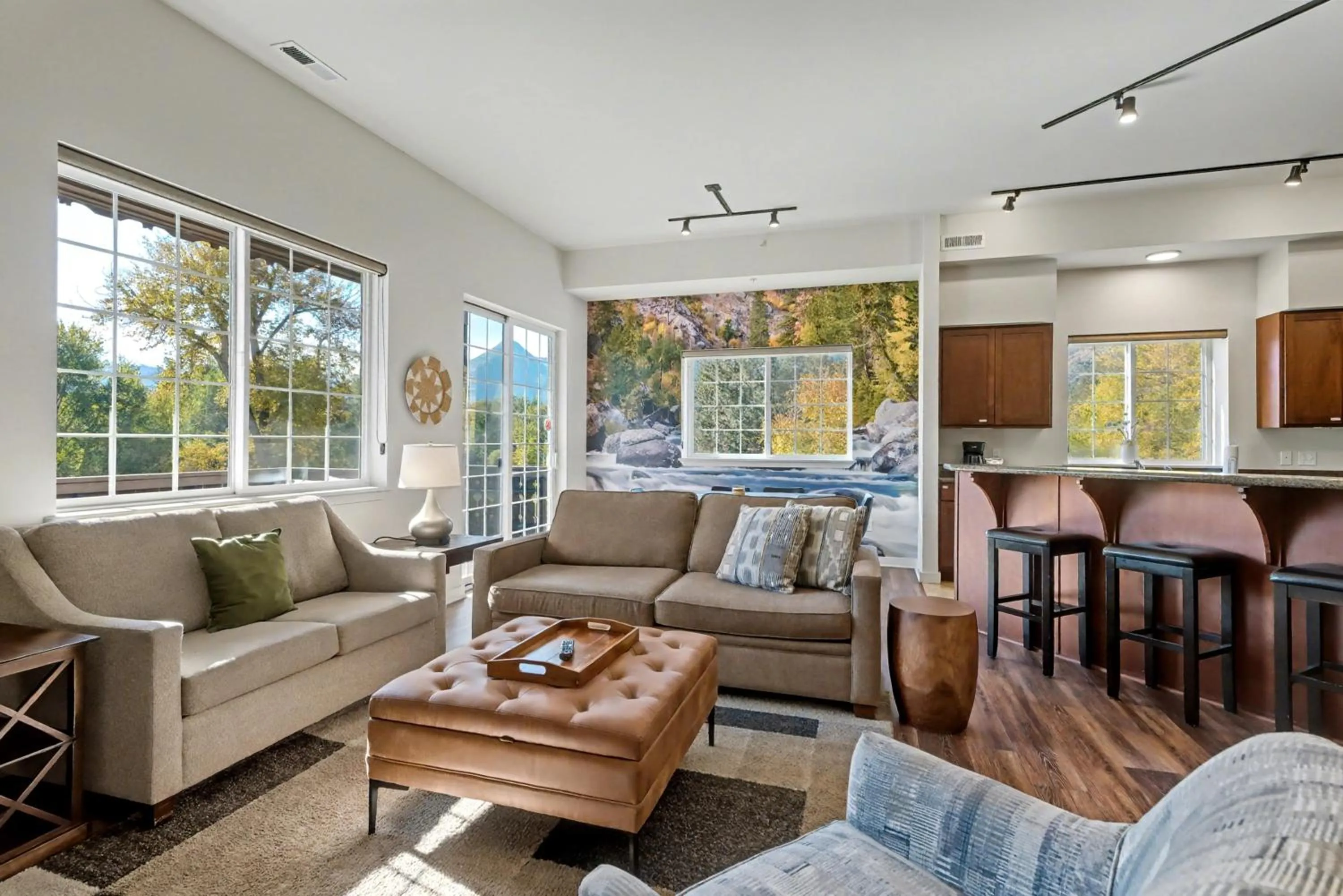 Kitchen or kitchenette in Obertal Inn