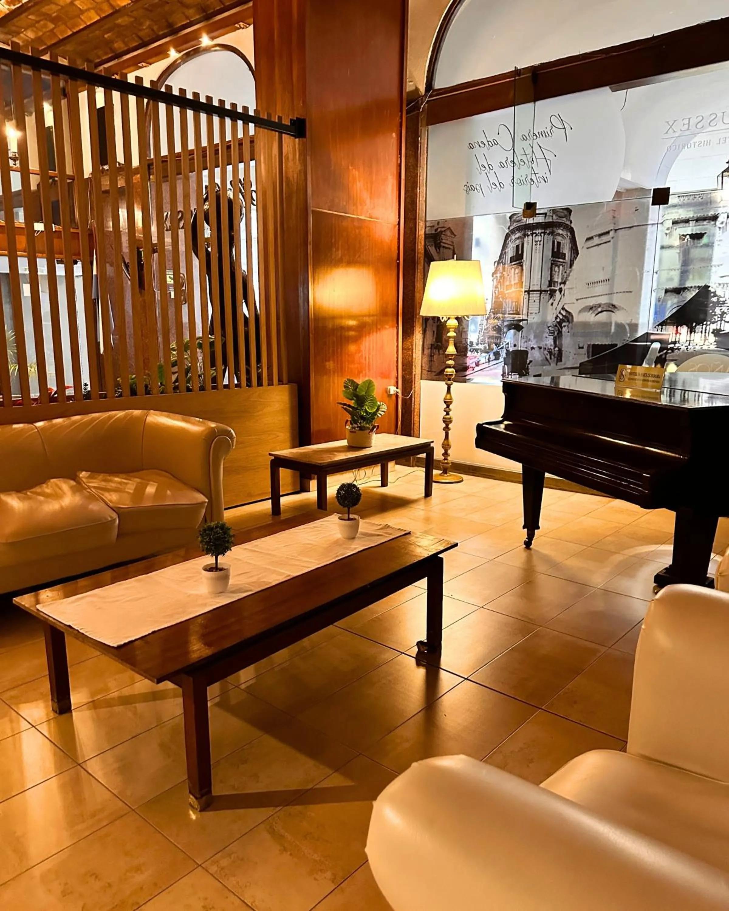 Lobby or reception in Hotel Sussex