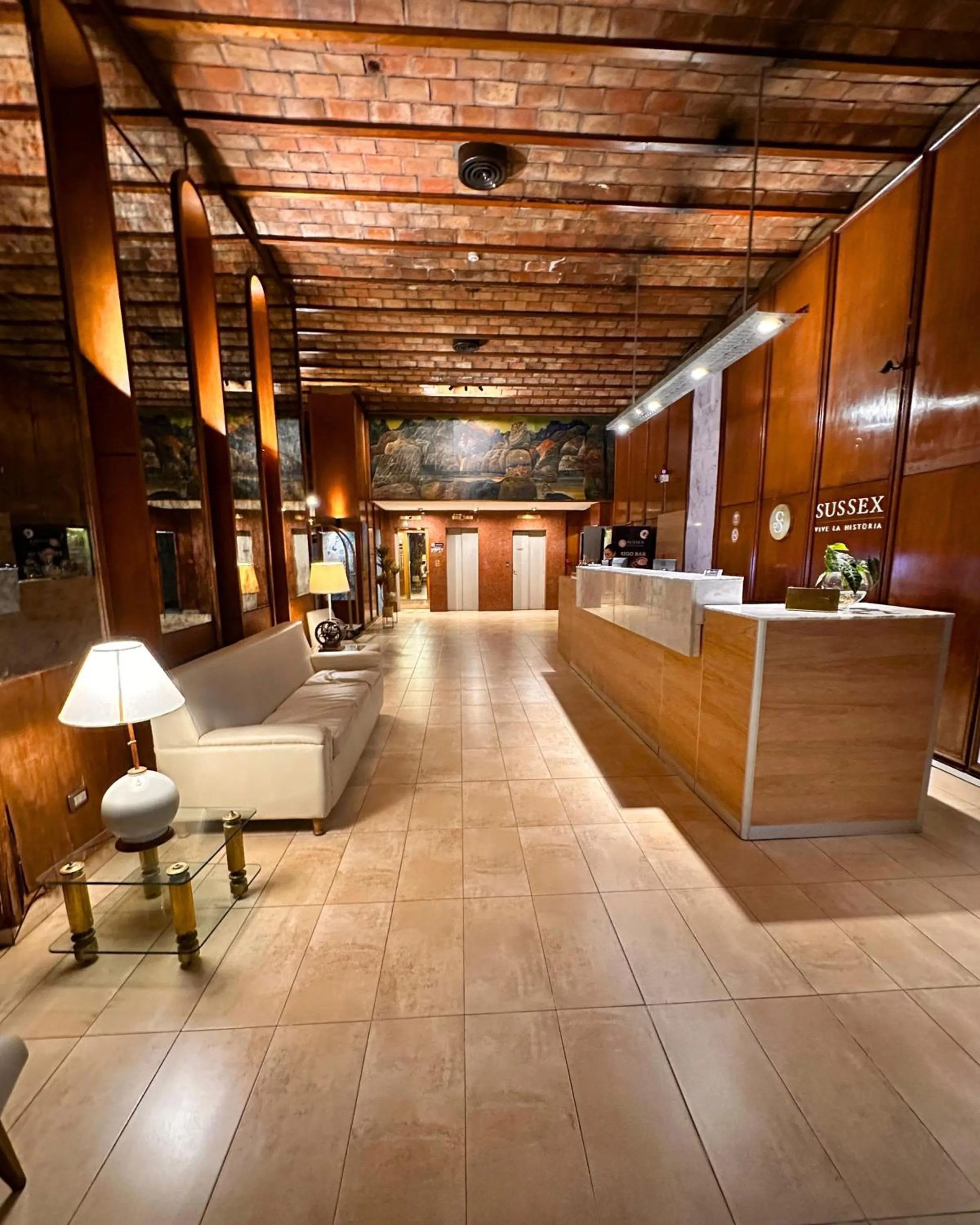 Lobby or reception in Hotel Sussex