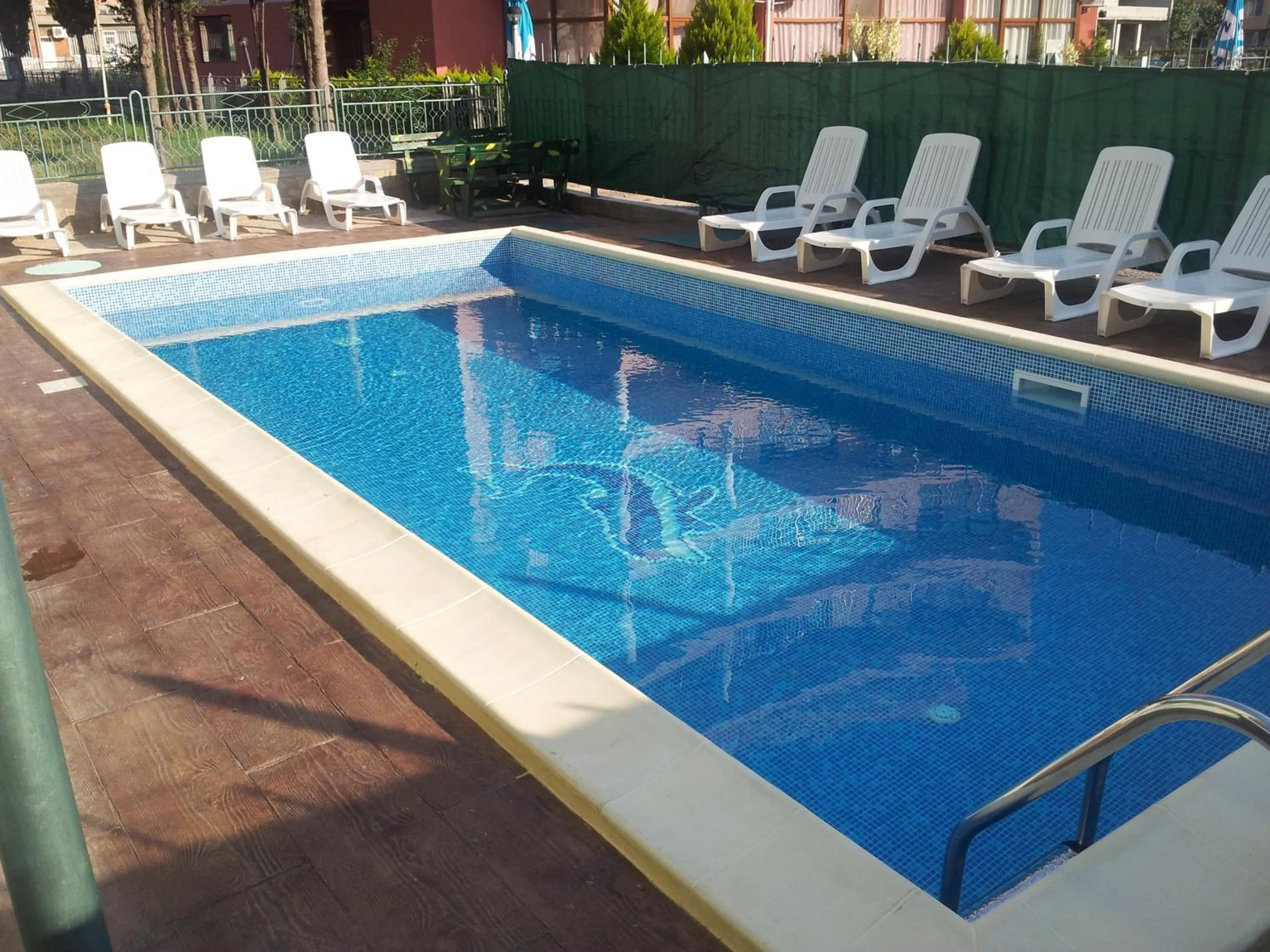 Swimming pool in Family Hotel Romantik