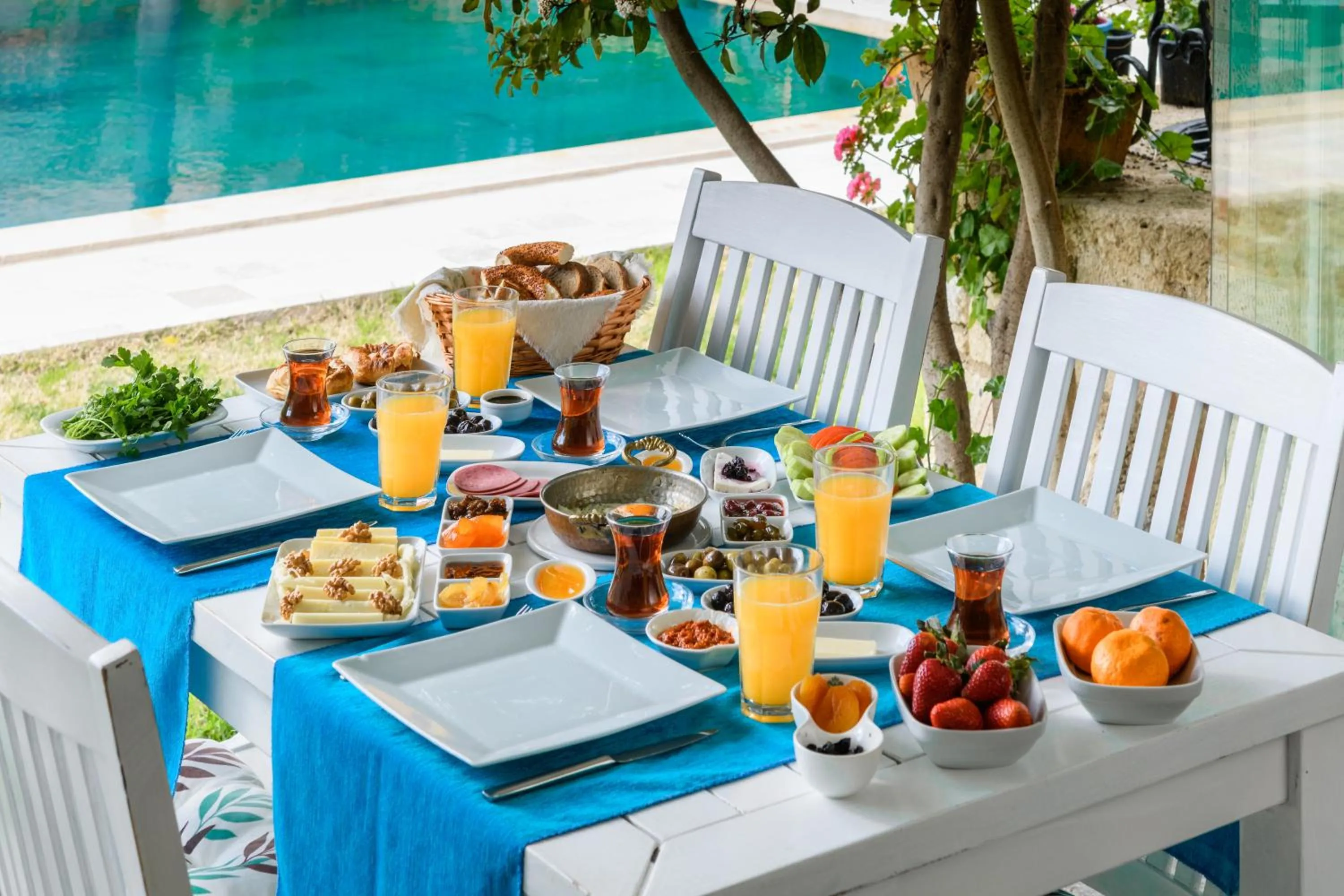 Breakfast in Alacati Koclu Konagi Hotel