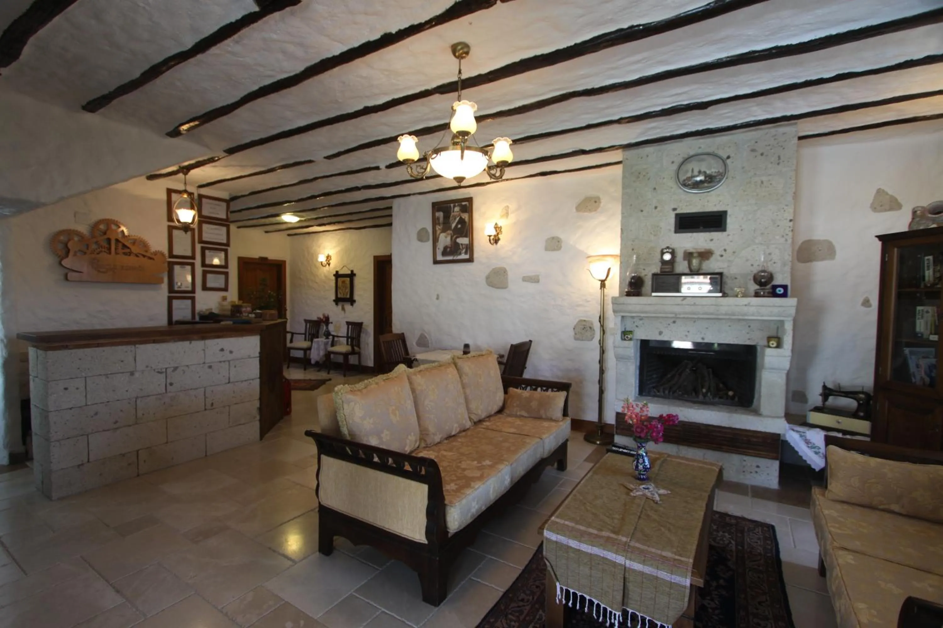 Lobby or reception in Alacati Koclu Konagi Hotel