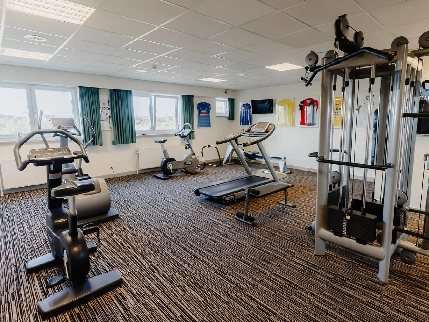 Fitness centre/facilities in Domein Westhoek