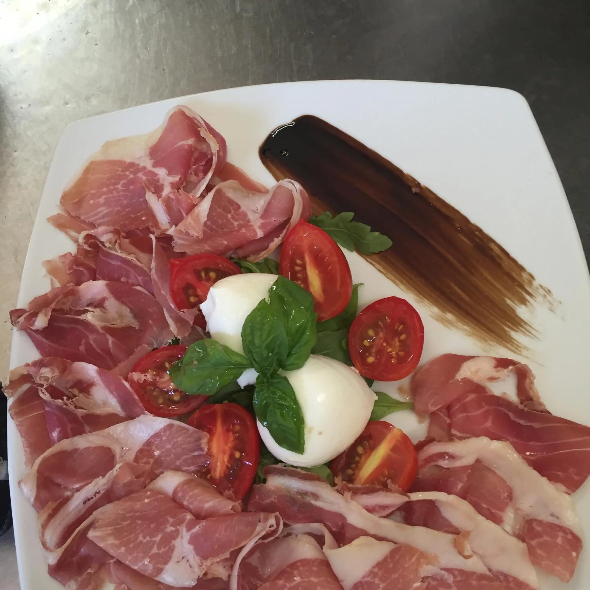 Food close-up in Hotel Garden