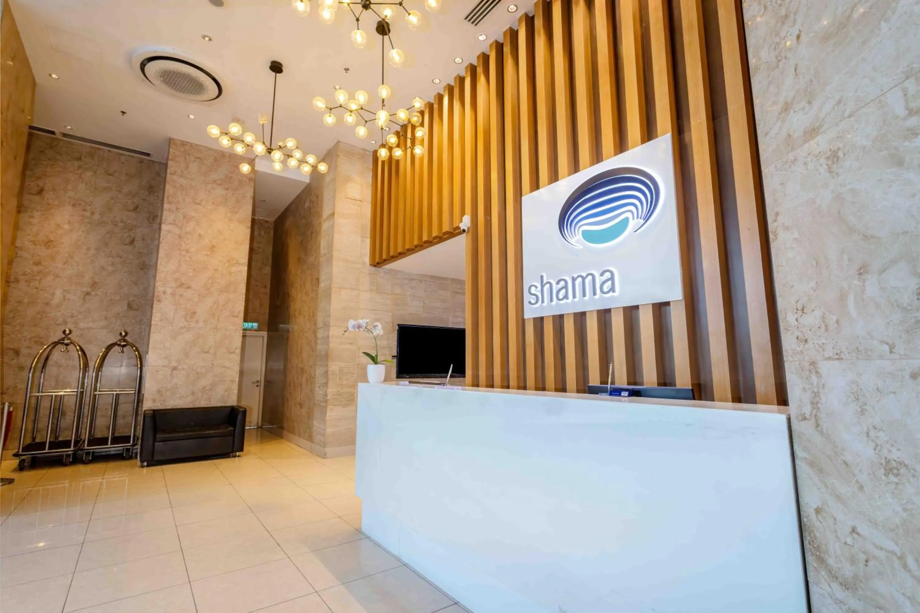 Lobby or reception in Shama Suasana Johor Bahru Formerly known as Suasana All Suites Hotels Johor Bahru